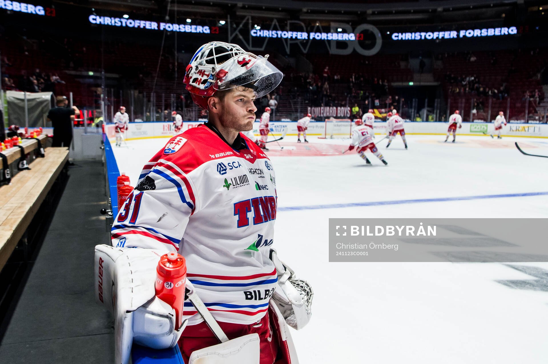 Timrås målvakt Tim Juel