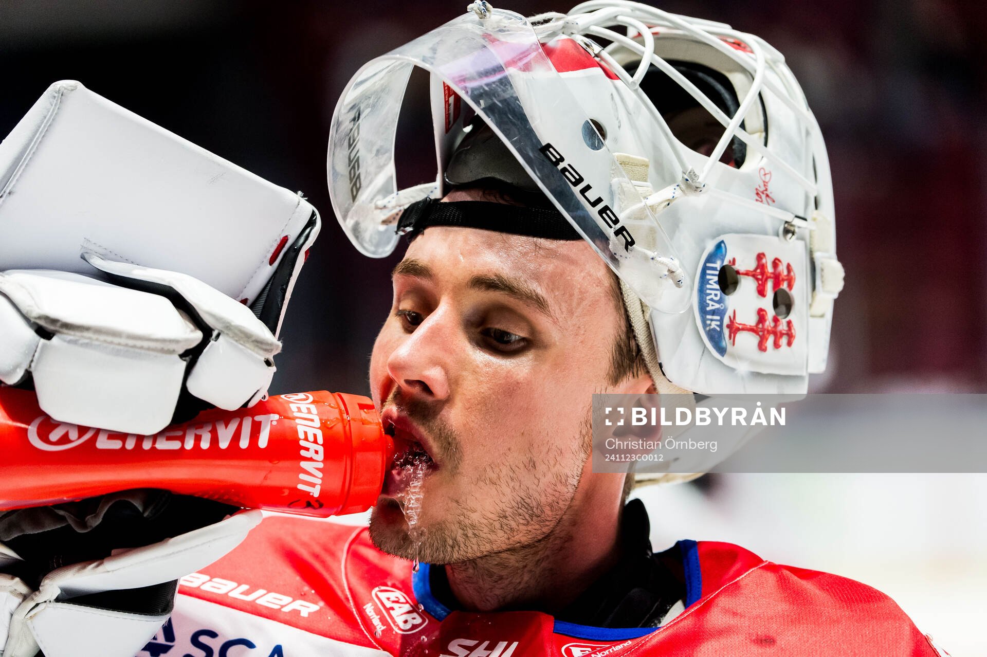 Timrås målvakt Jacob Johansson