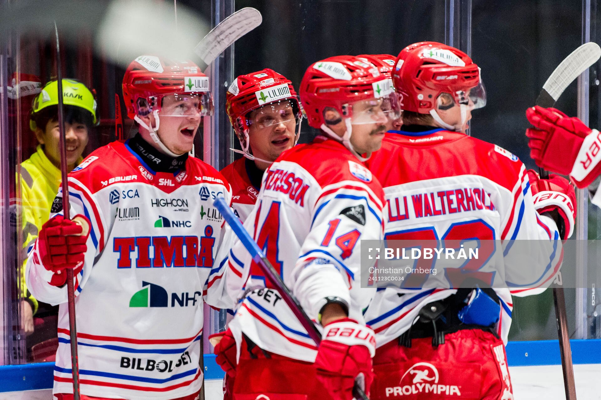 Timrås Simon Forsmark jublar