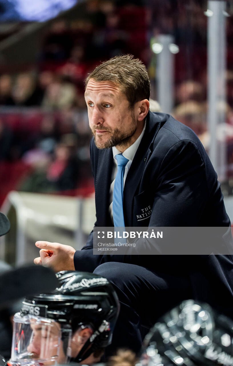 Malmö Redhawks tränare Tomas Kollar