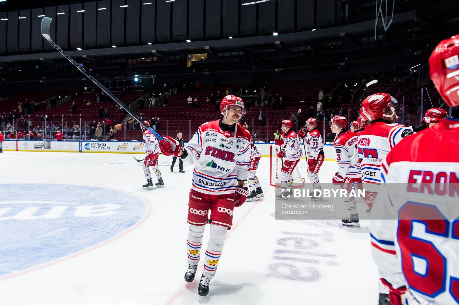 Timrås Emil Pettersson jublar