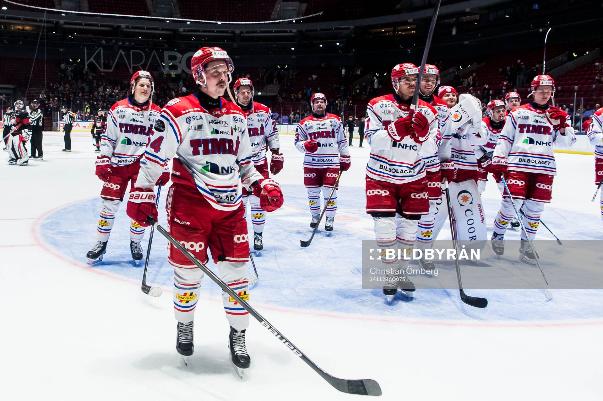 Timrås Jonathan Dahlén jublar