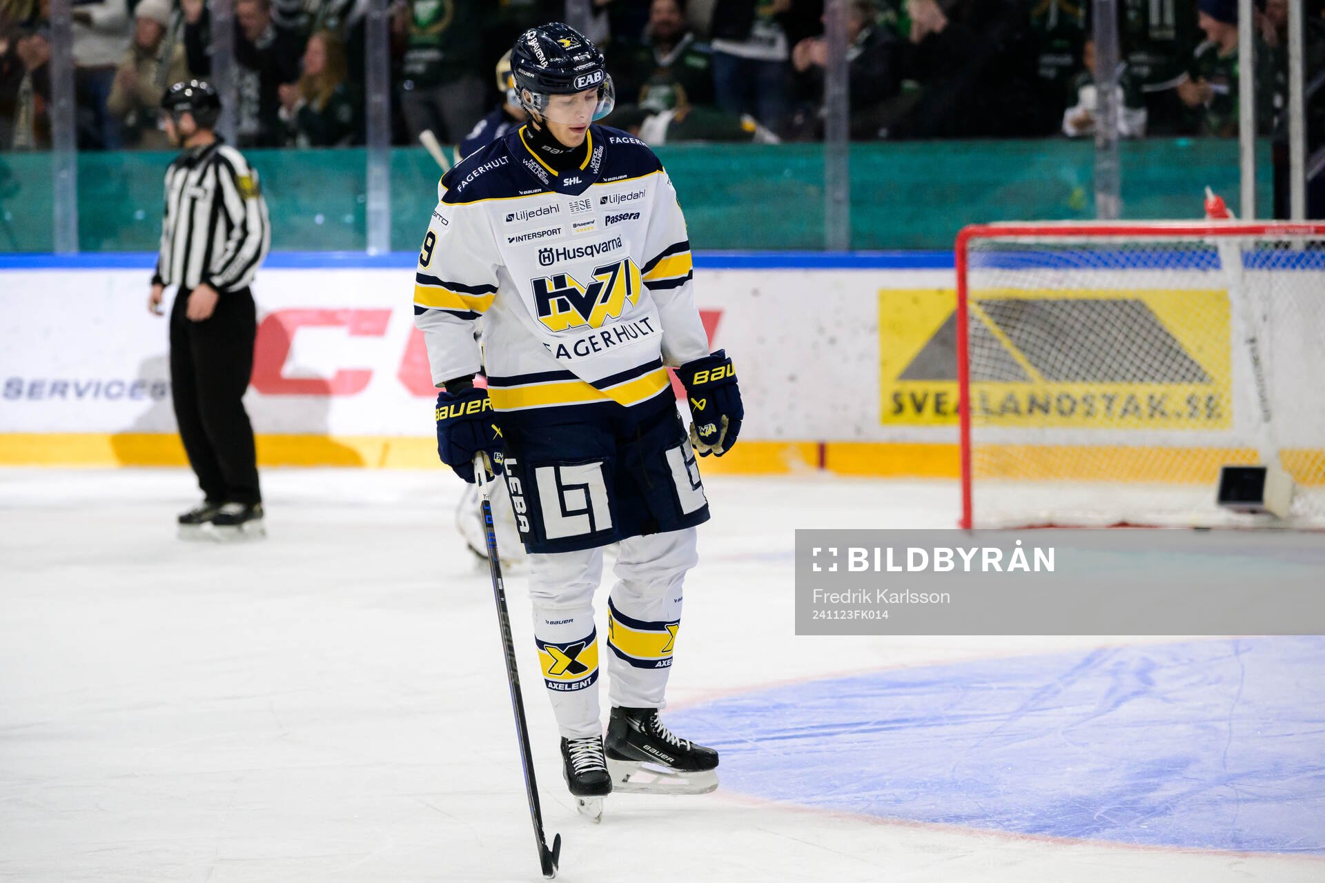 HV71s Henrik Borgström deppar