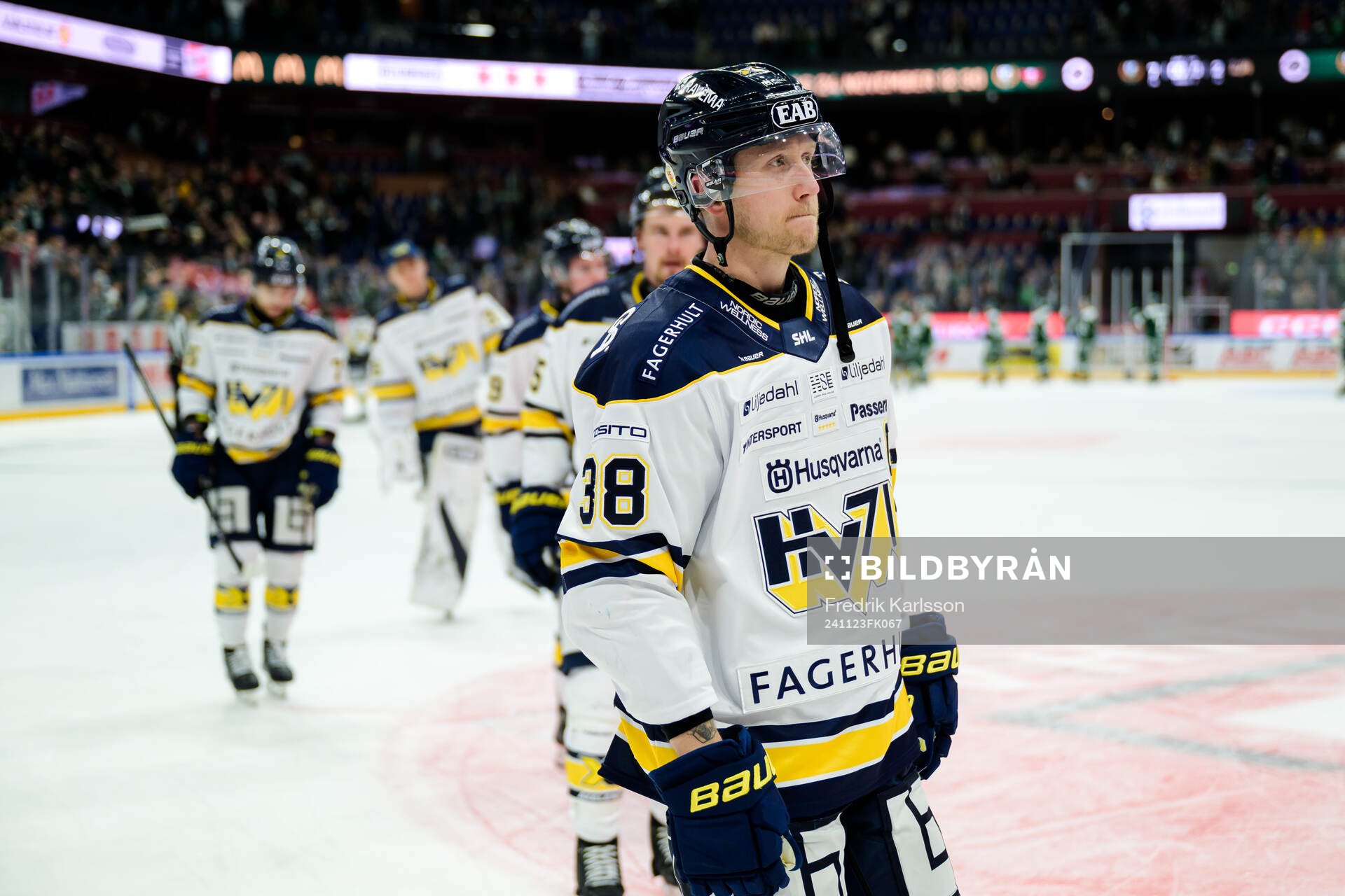HV71s Olle Alsing deppar