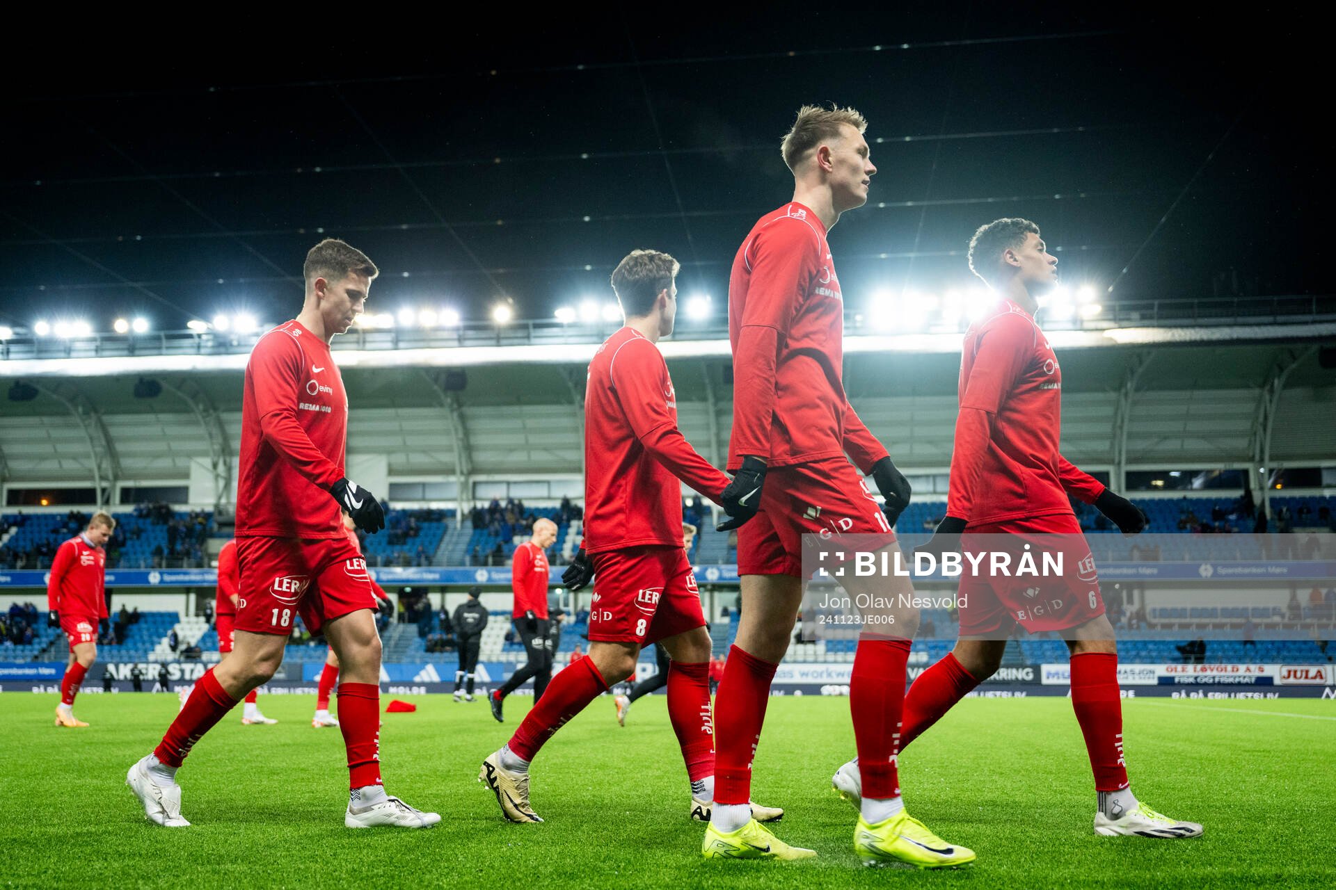 Sander Erik Kartum, Felix Horn Myhre, Emil Kornvig and