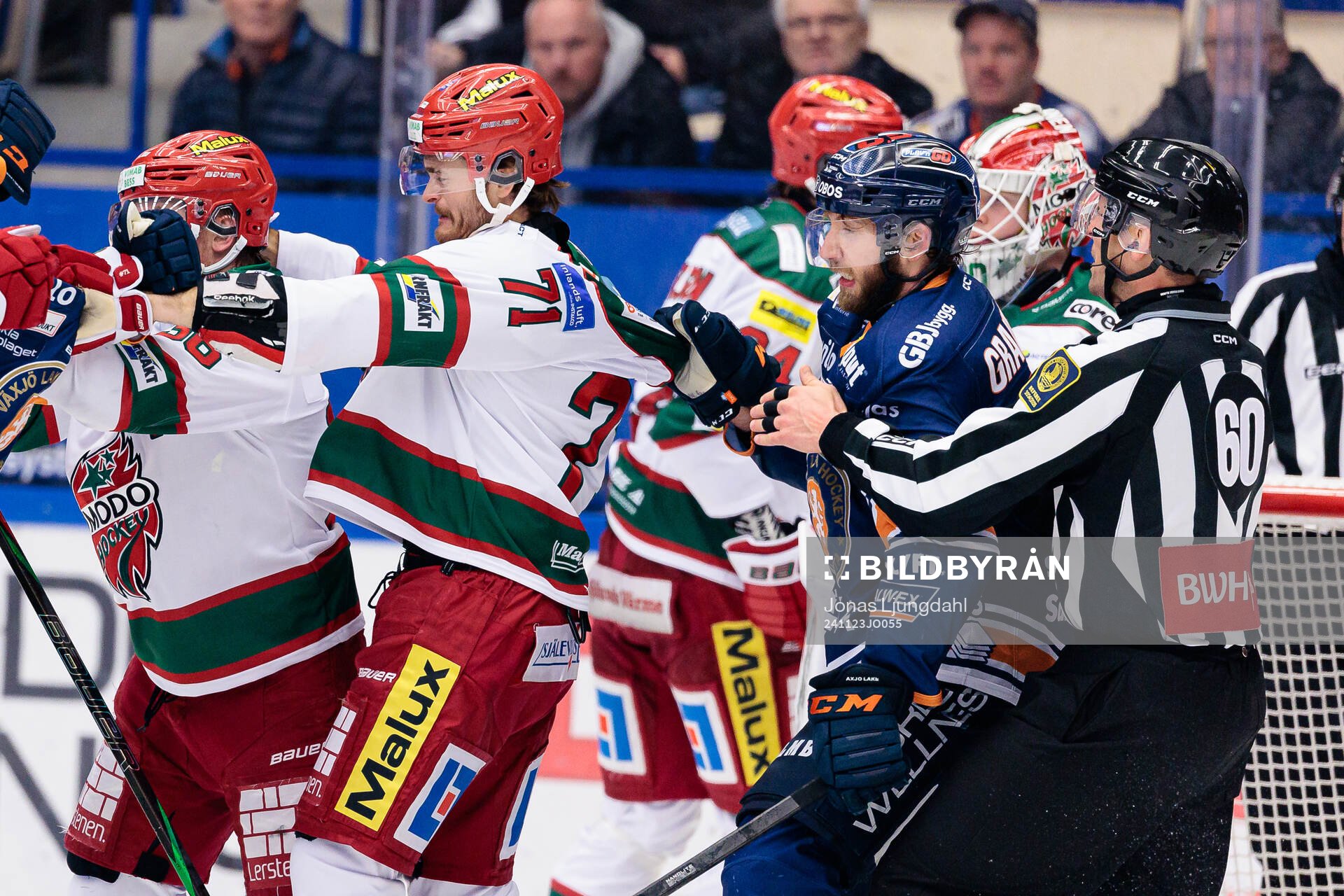 Modos Ludwig Byström och Växjös Petter Granberg