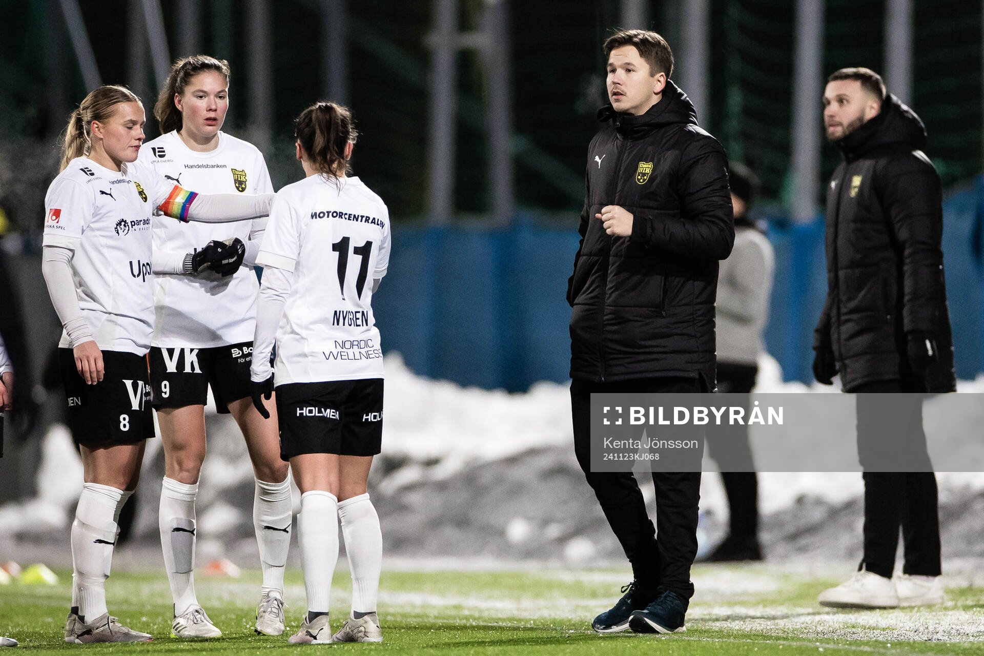 Umeås Alexandra Sandström, Linnea Westbom och Alma Nygren