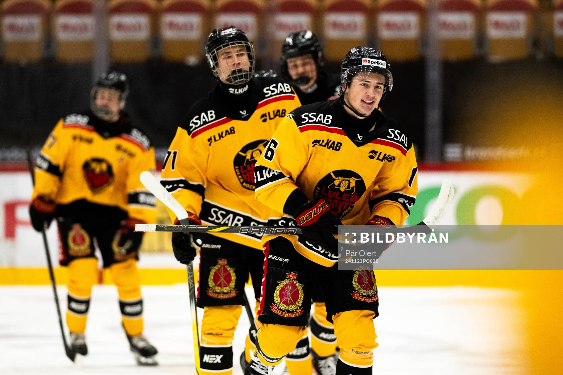 Luleås Jacob Sagadin jublar