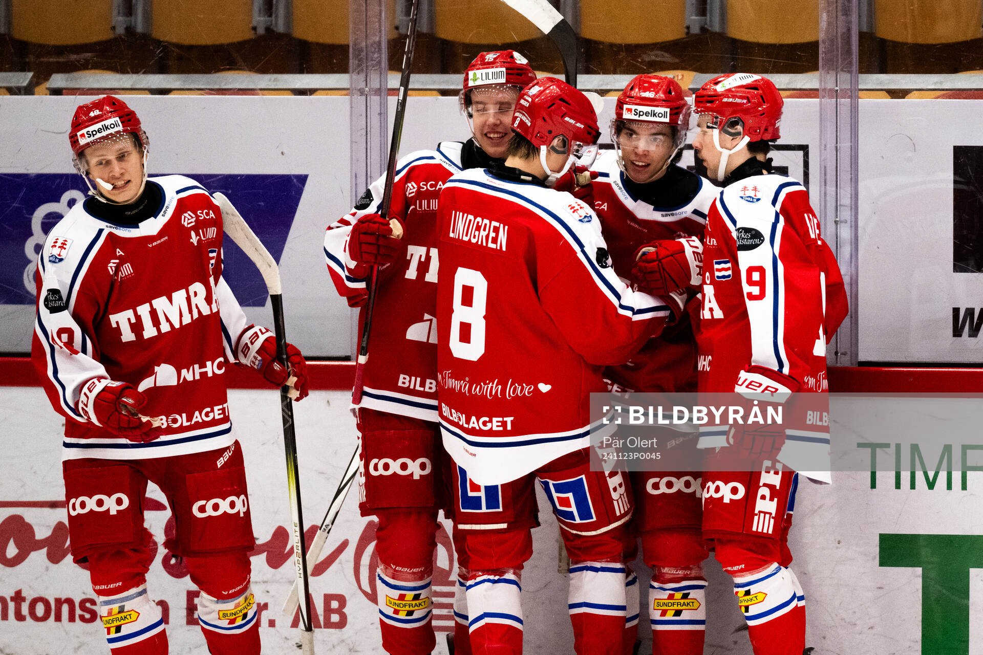 Timrås Alve Johansson jublar