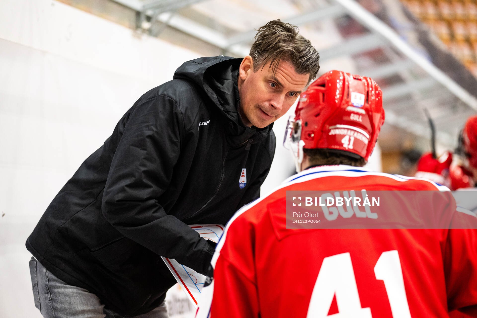 Timrås tränare Andreas Molinder
