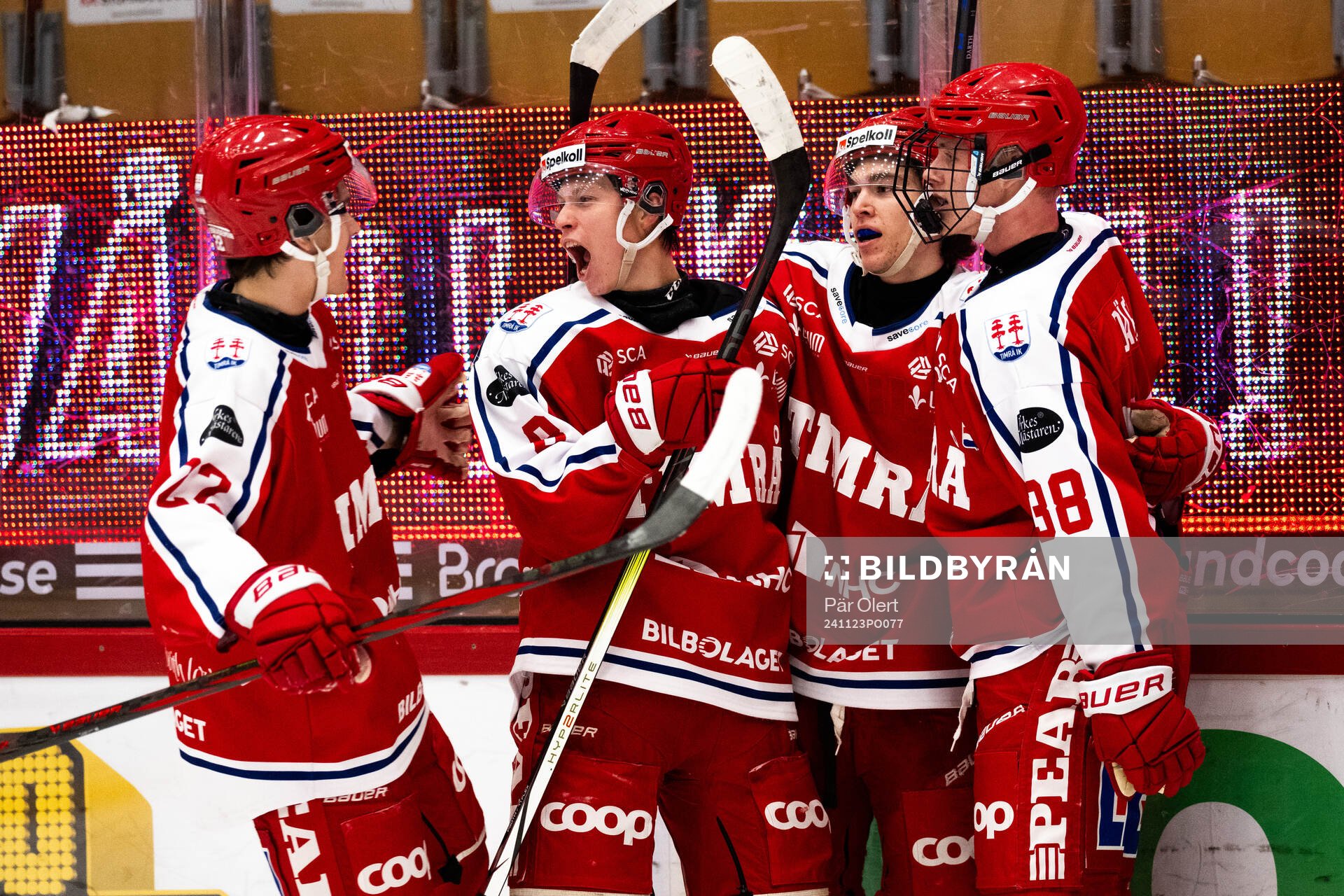 Timrås William Lindgren och Vincent Gellar och Linus