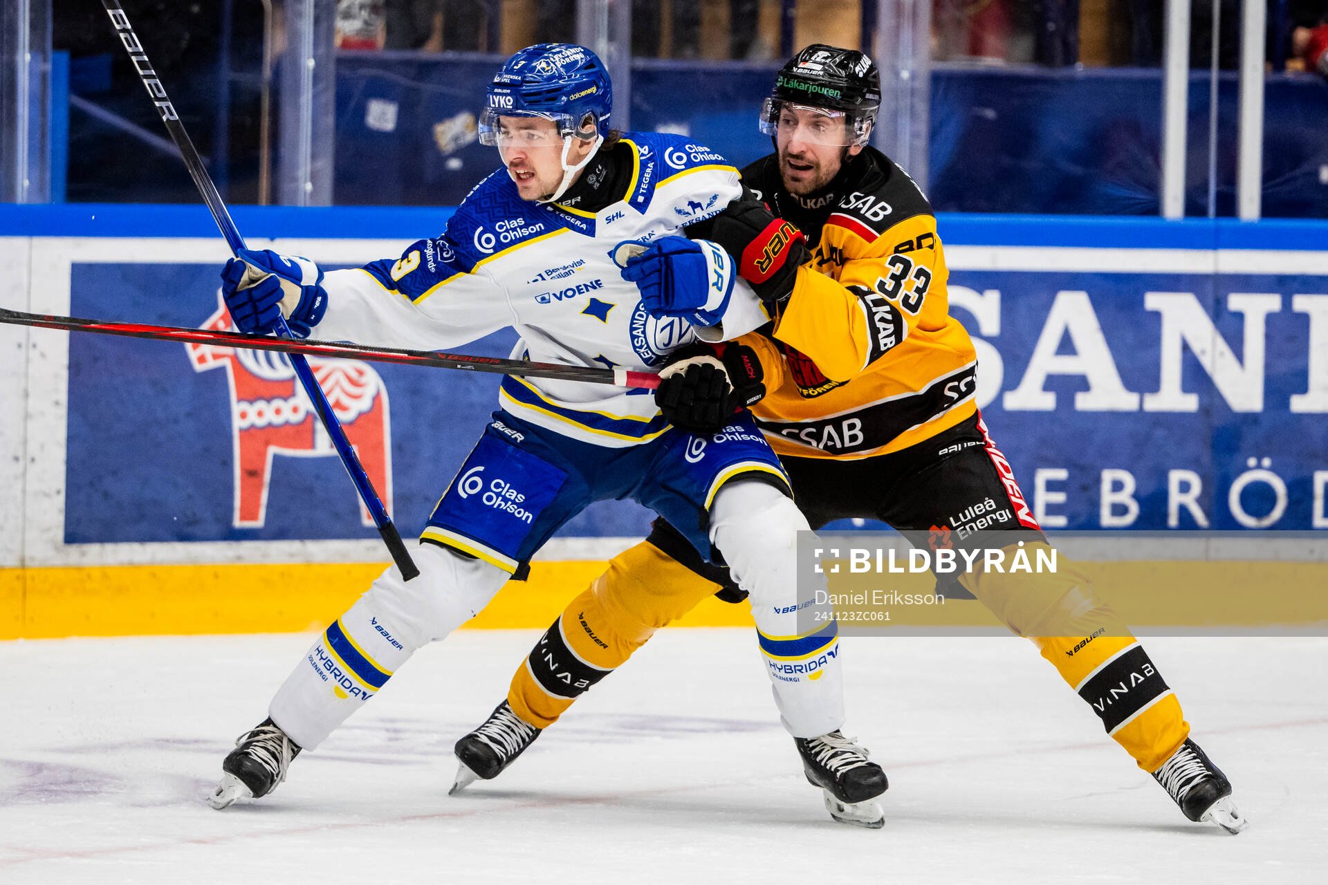 Leksands Fred Nilsson och Luleås Albin Lundin