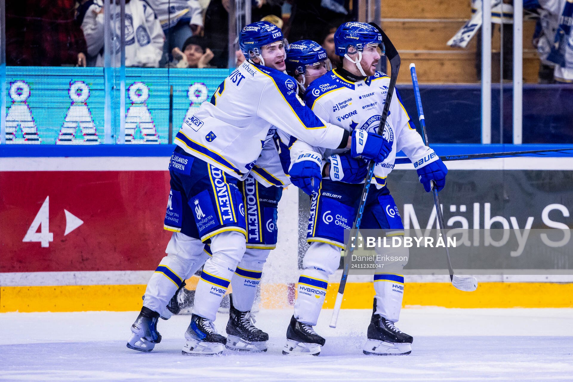 Leksands Matt Caito jubel