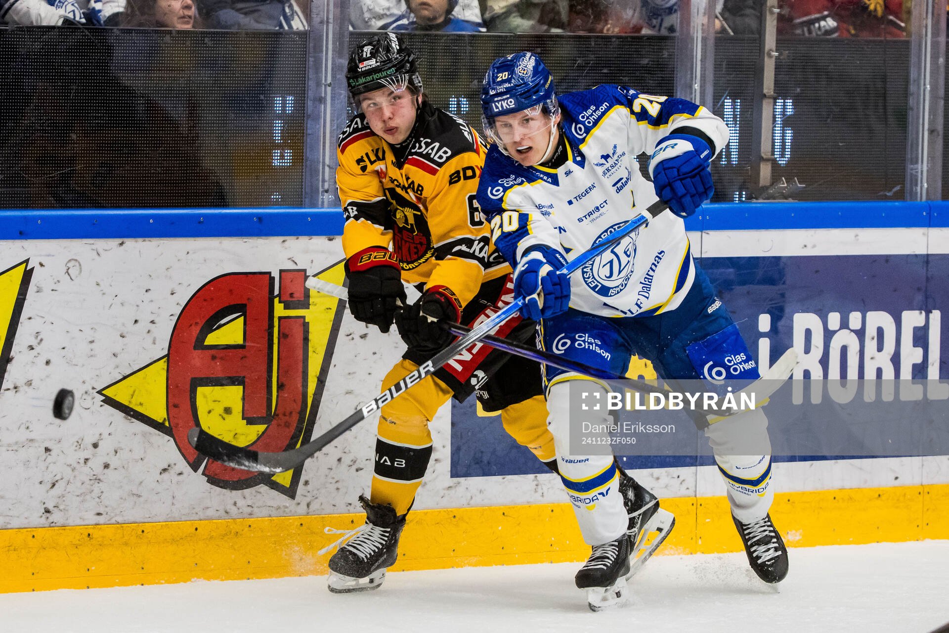 Luleås Isac Hedqvist och Leksands Axel Rindell