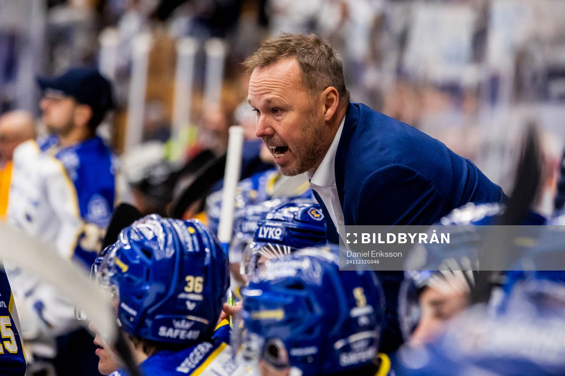Leksands assisterande tränare Mikael Karlberg