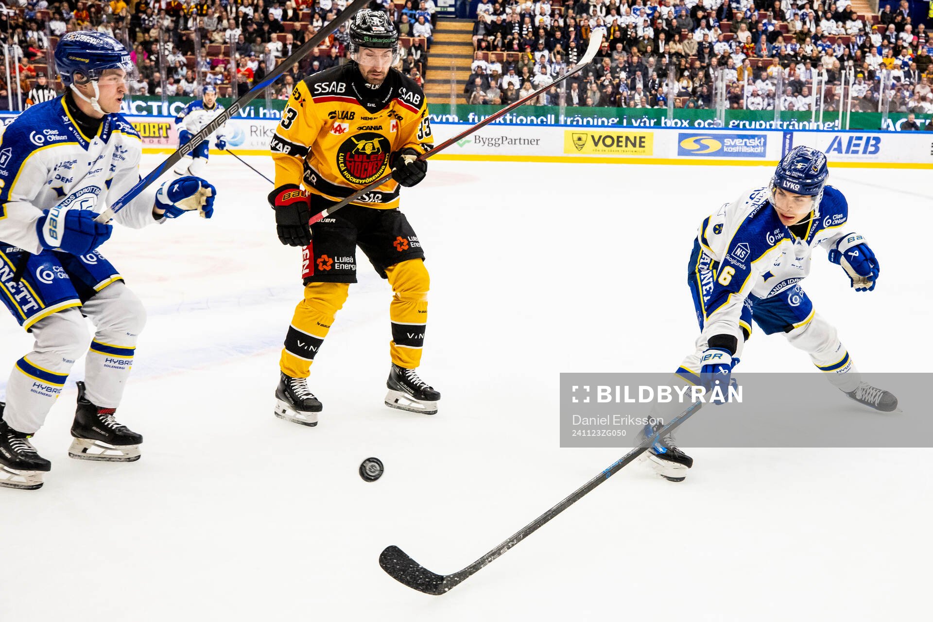 Leksands Alexander Lundqvist och Luleås Albin Lundin