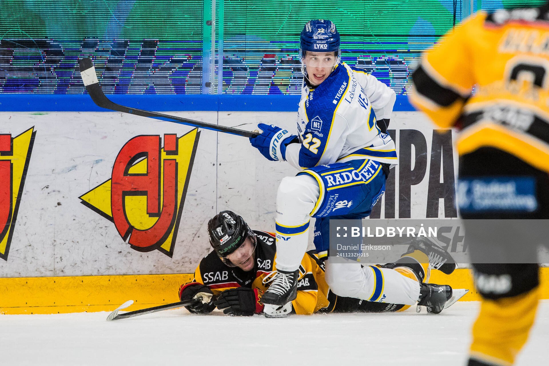 Luleås Brian O'neil och Leksands Lukas Vejdemo