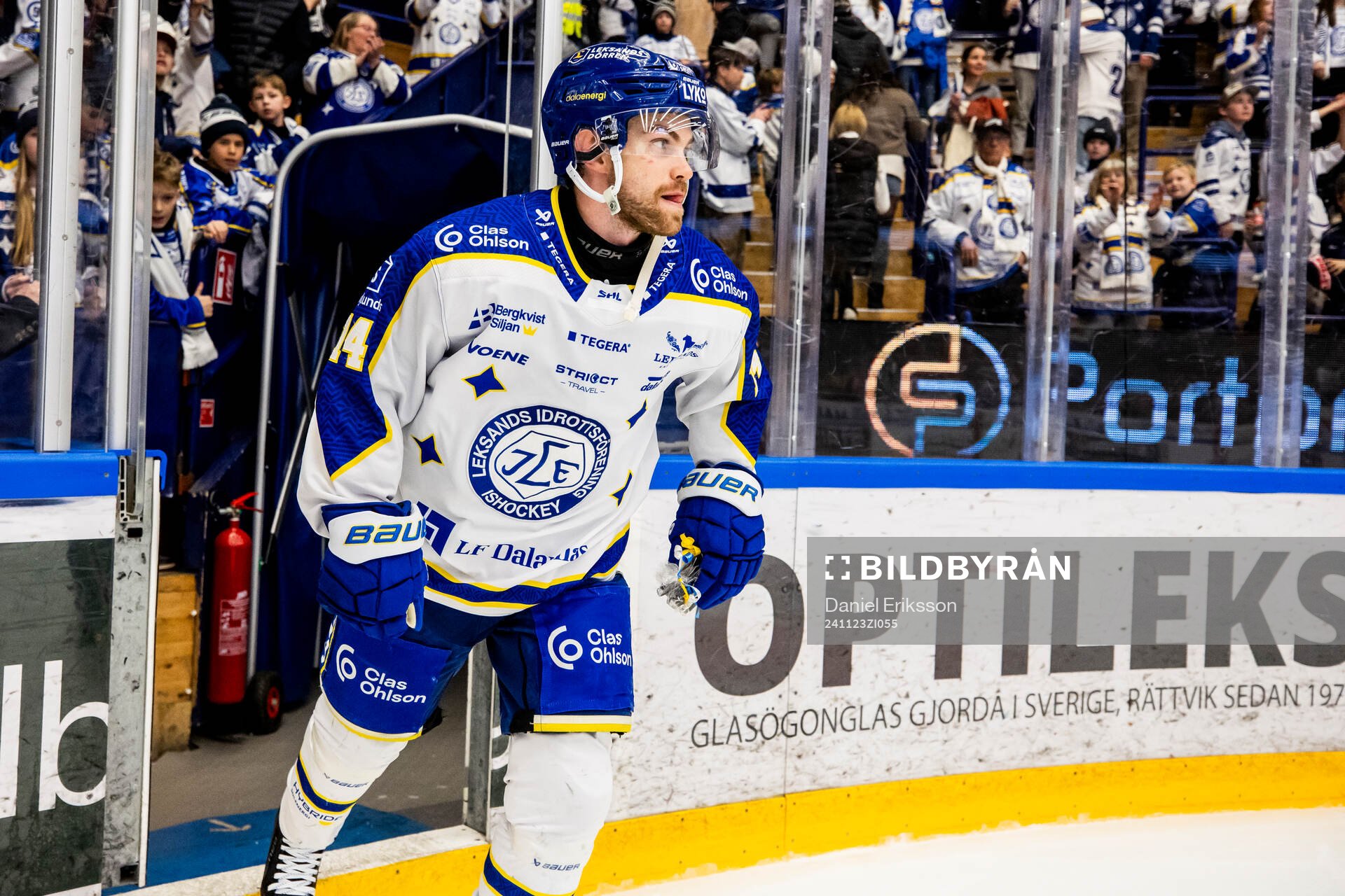 Leksands Oskar Lang utsedd till matchens krigare