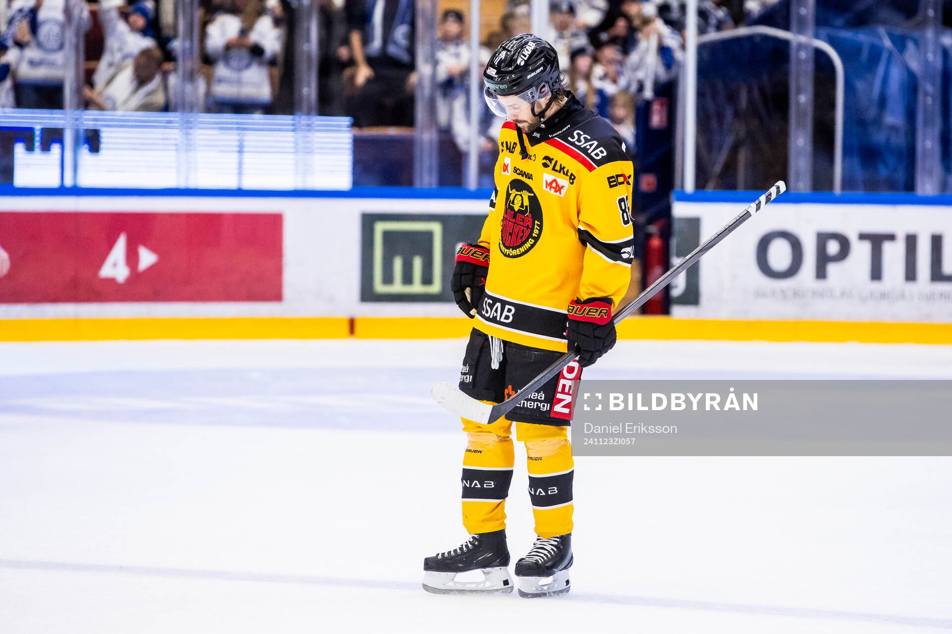 Luleås Mathias Bromé deppar