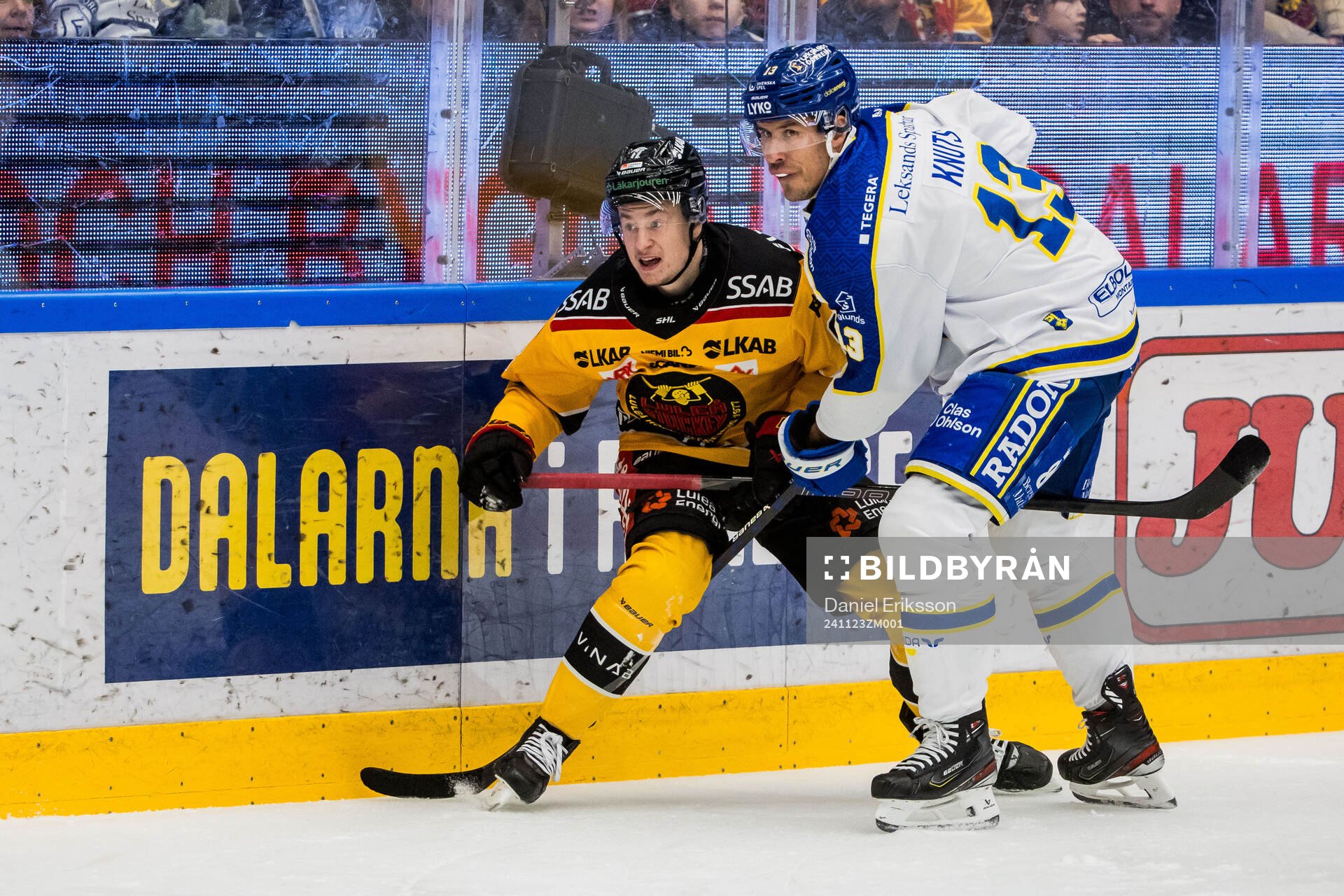 Luleås Isac Hedqvist och Leksands Jon Knuts