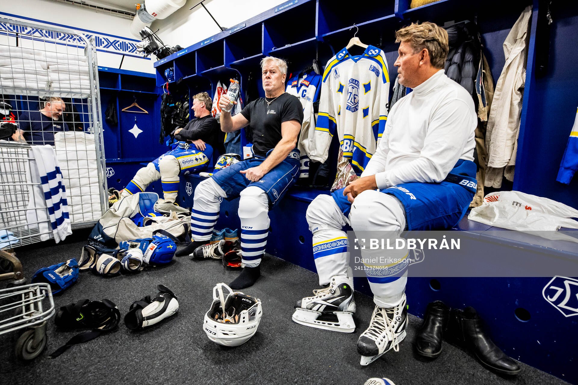 Leksands Sigge Svensson och Sivert Andersson