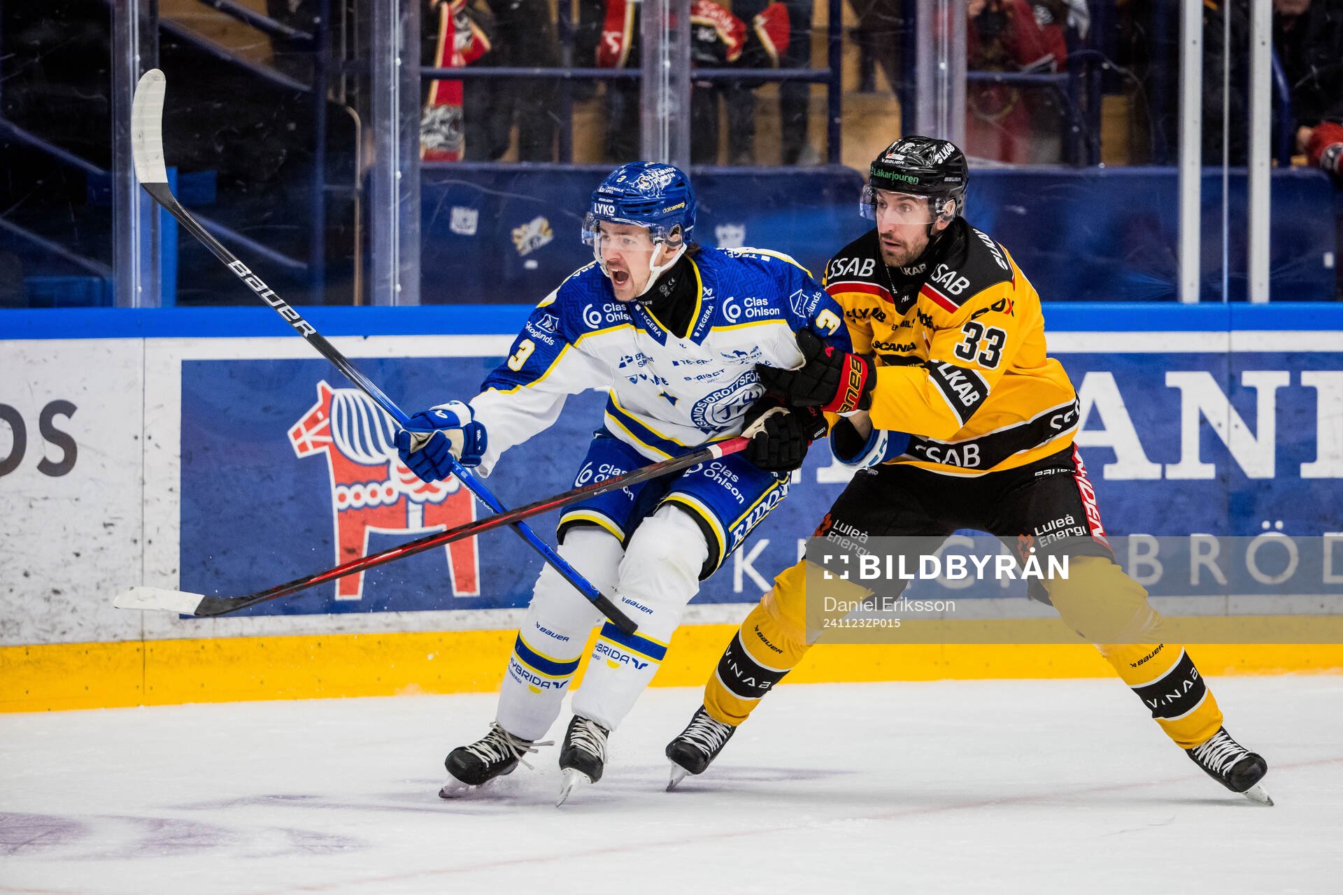 Leksands Fred Nilsson och Luleås Albin Lundin