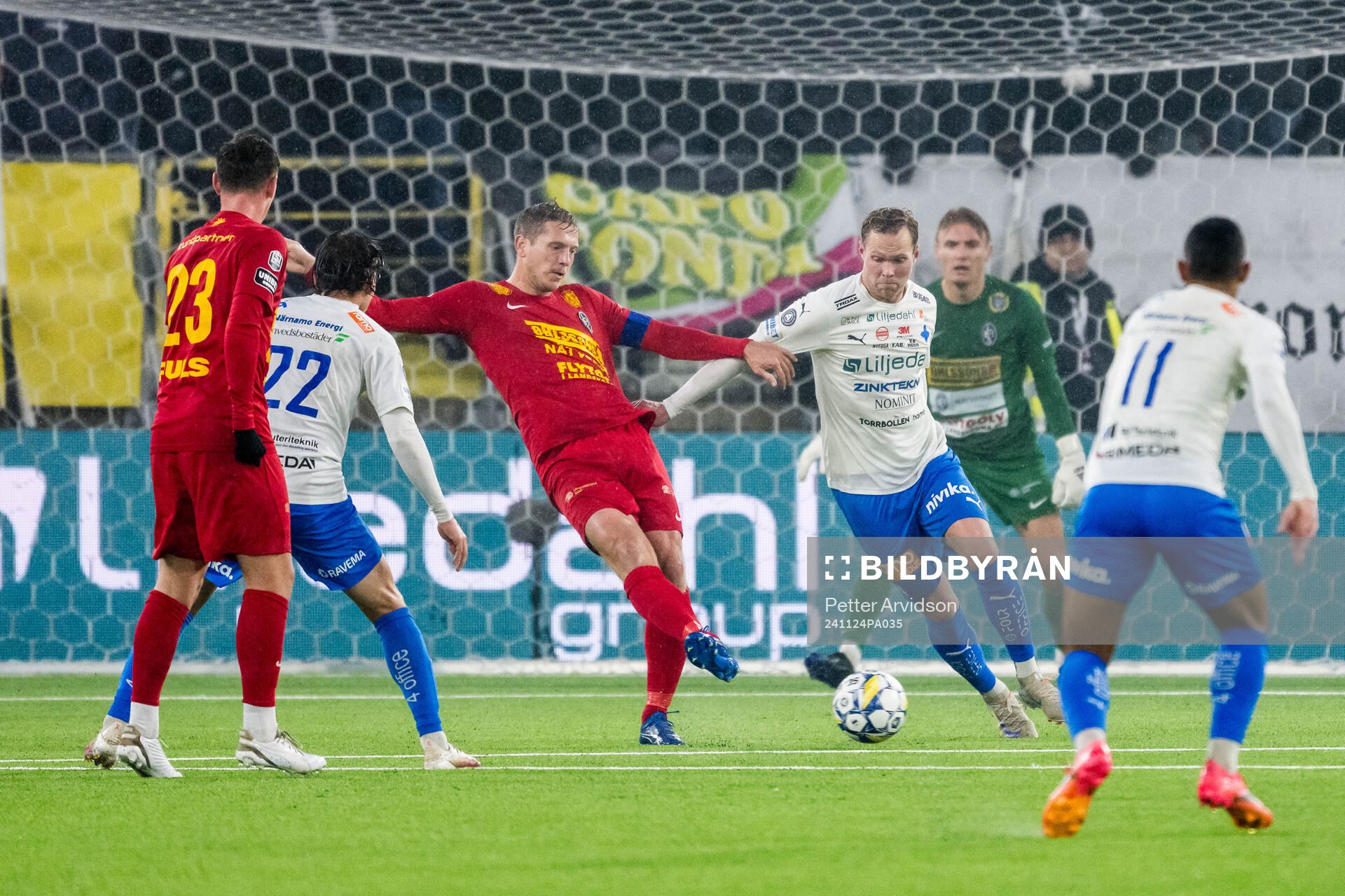 Landskronas Philip Andersson och Värnamos Gustav Engvall