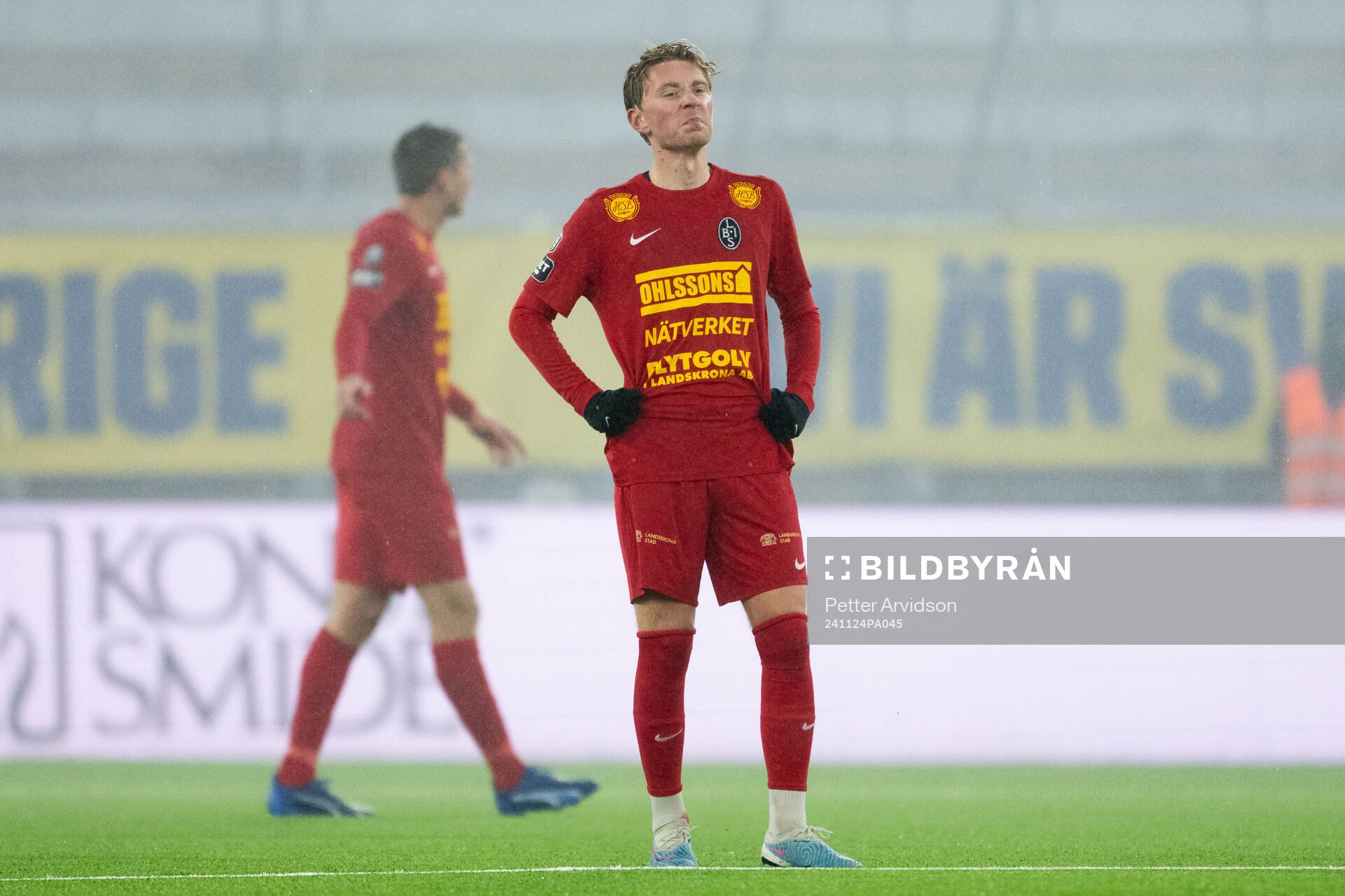 Landskronas Adam Egnell deppar