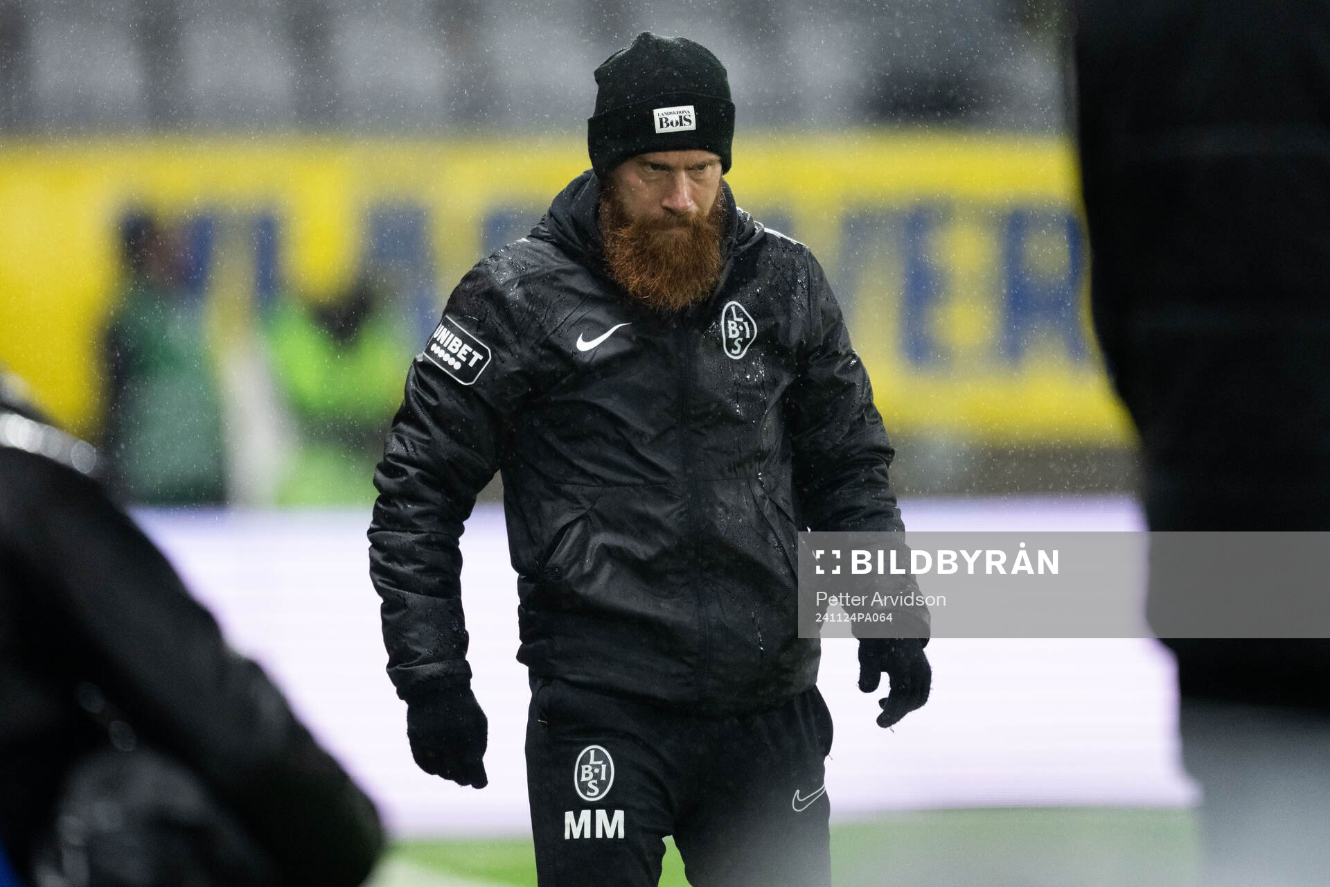 Landskronas tränare Max Mölder deppar