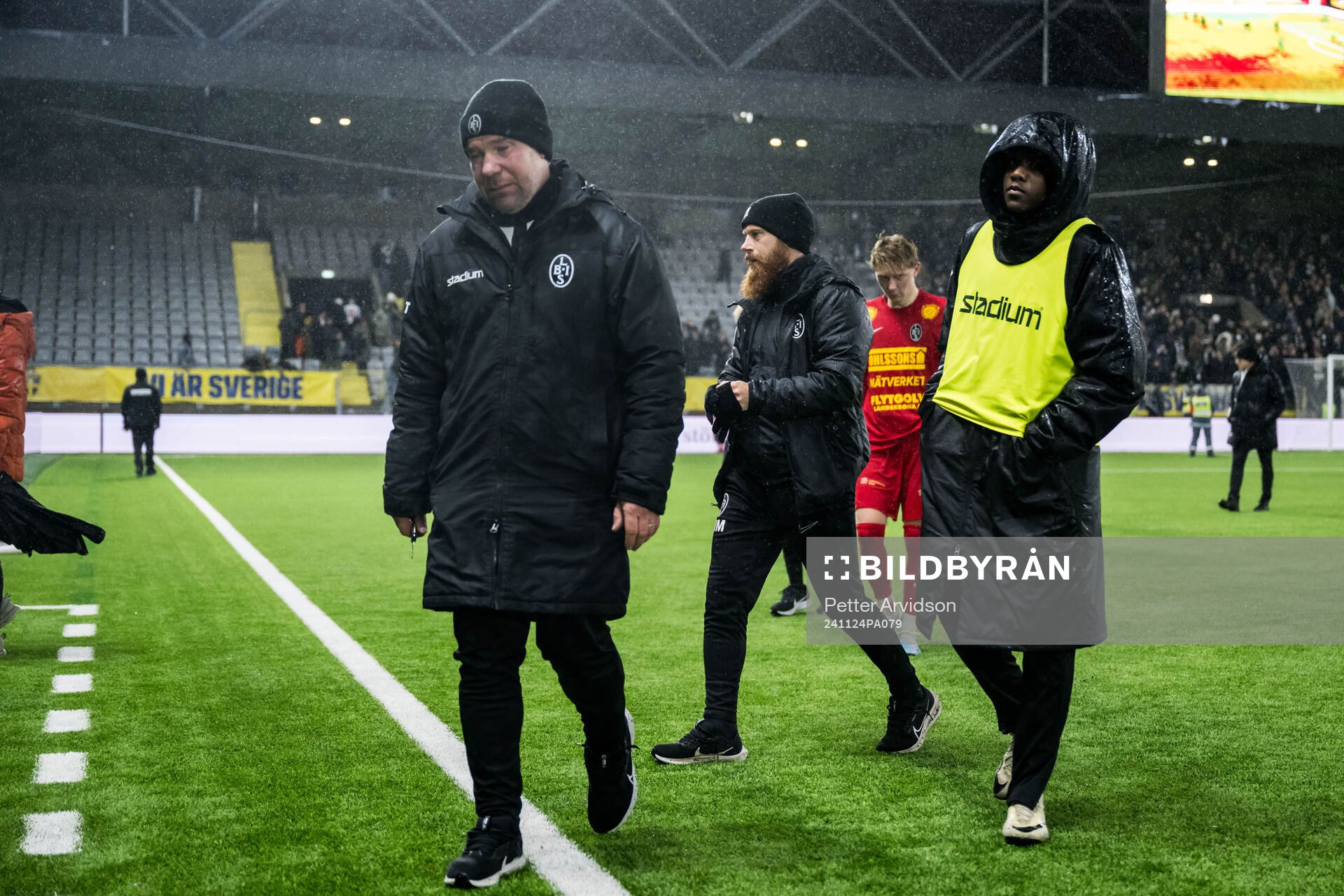 Landskronas tränare Max Mölder deppar