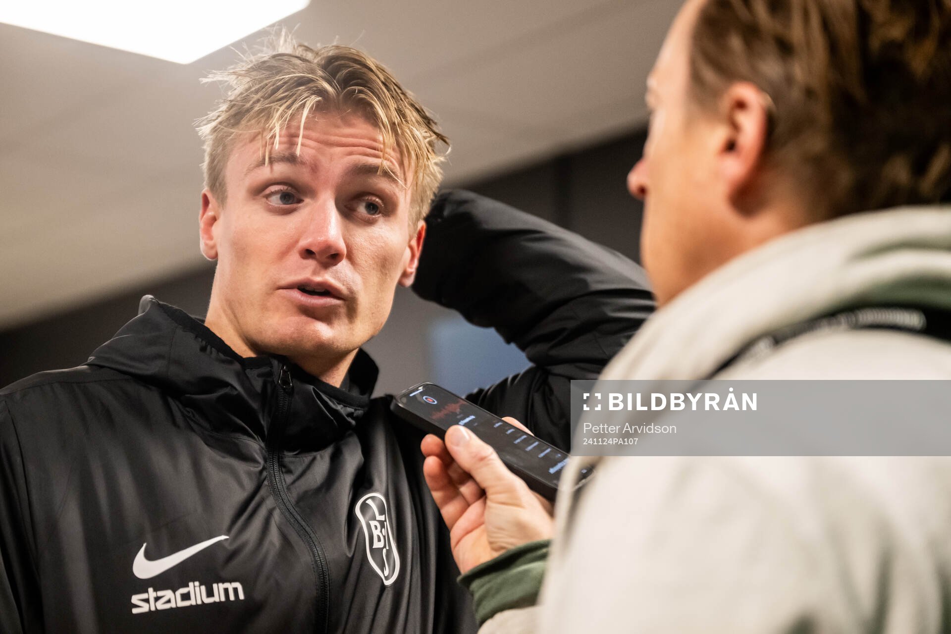 Landskronas målvakt Svante Hildeman