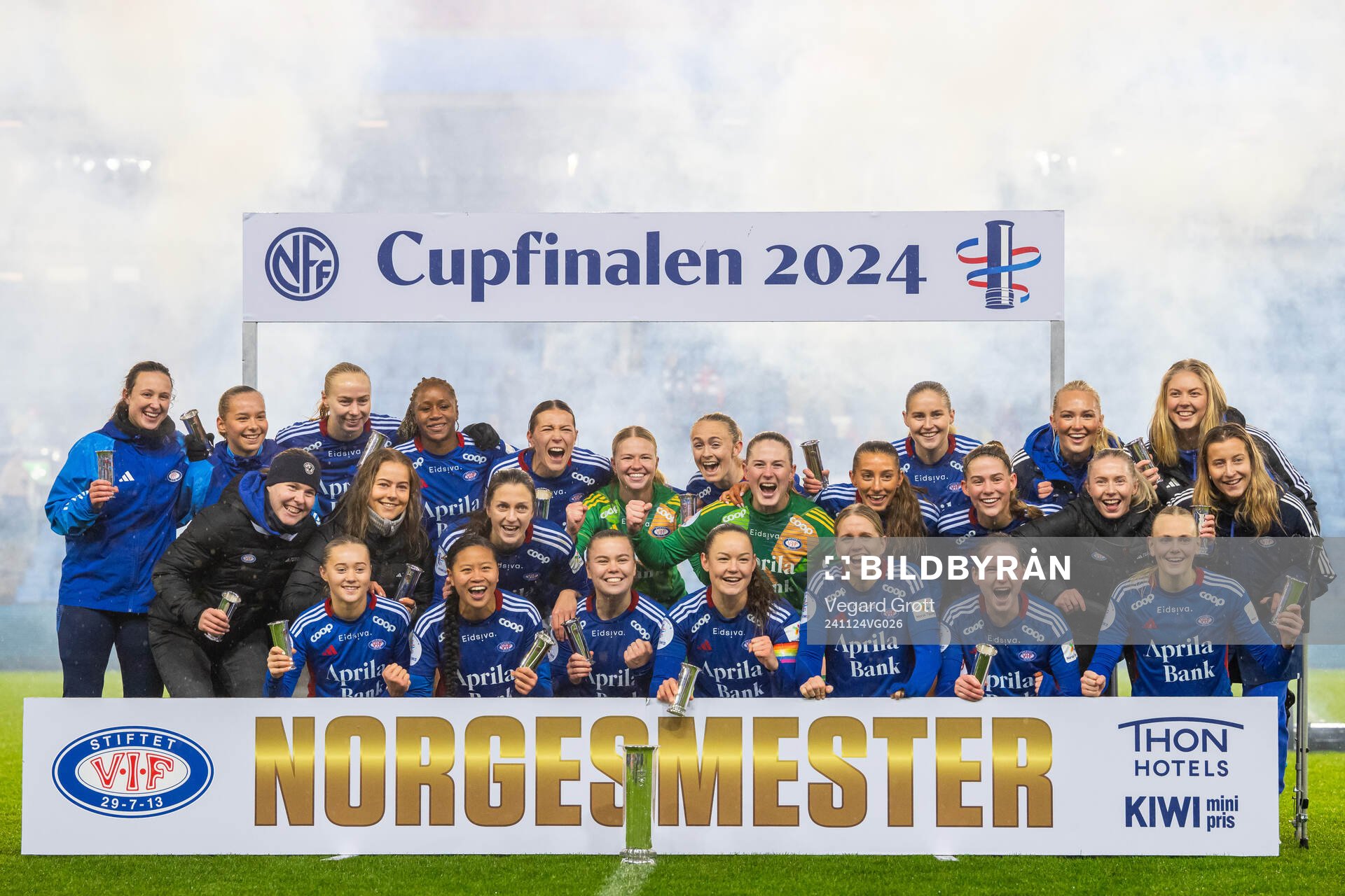 Sara Hørte, Ylinn Tennebø, Emma Stølen Godø, Mimmi