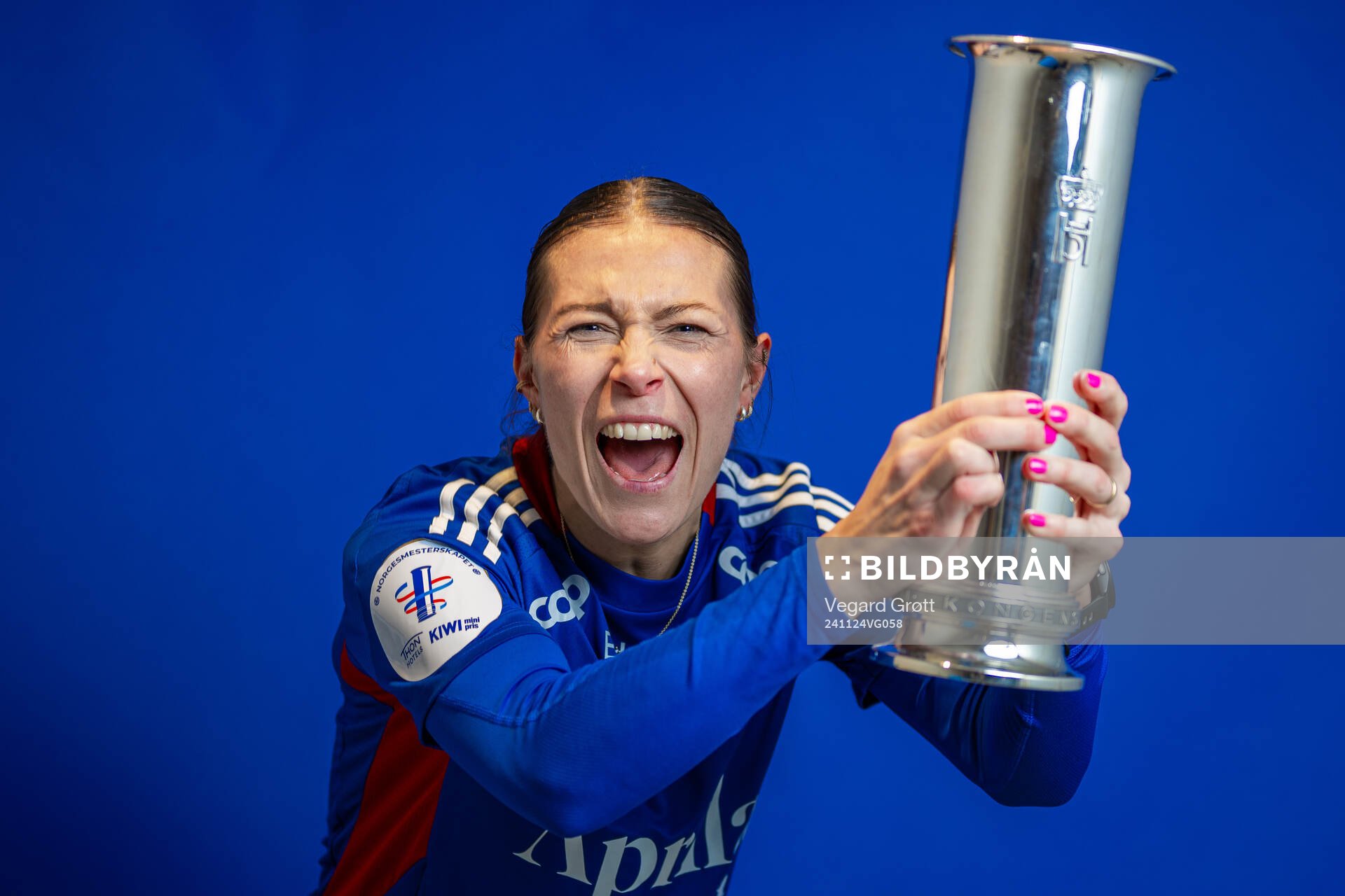 Mimmi Löfwenius Veum of Vålerenga poses for a portrait