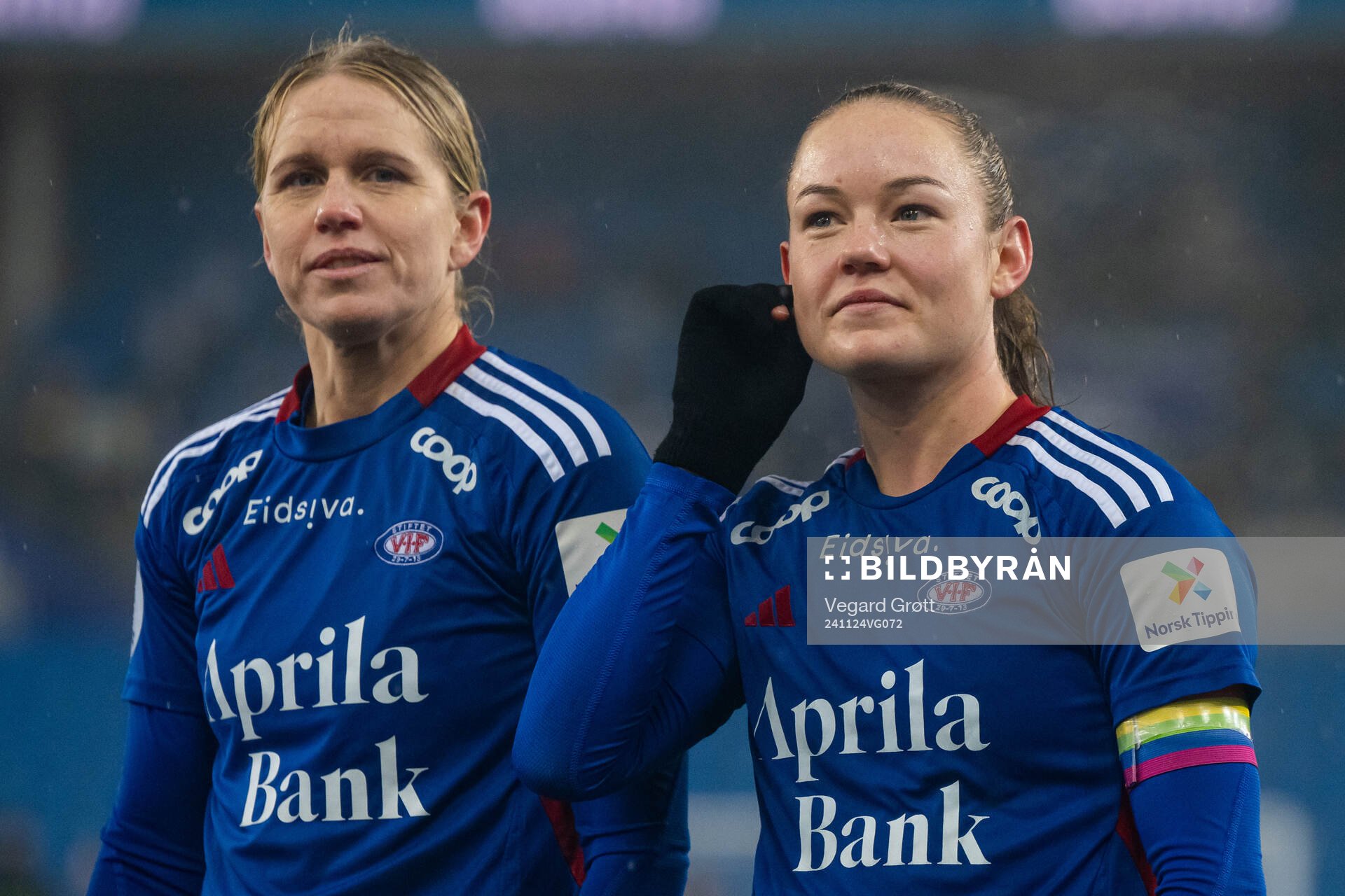 Elise Hove Thorsnes and Janni Bøgild Thomsen of Vålerenga