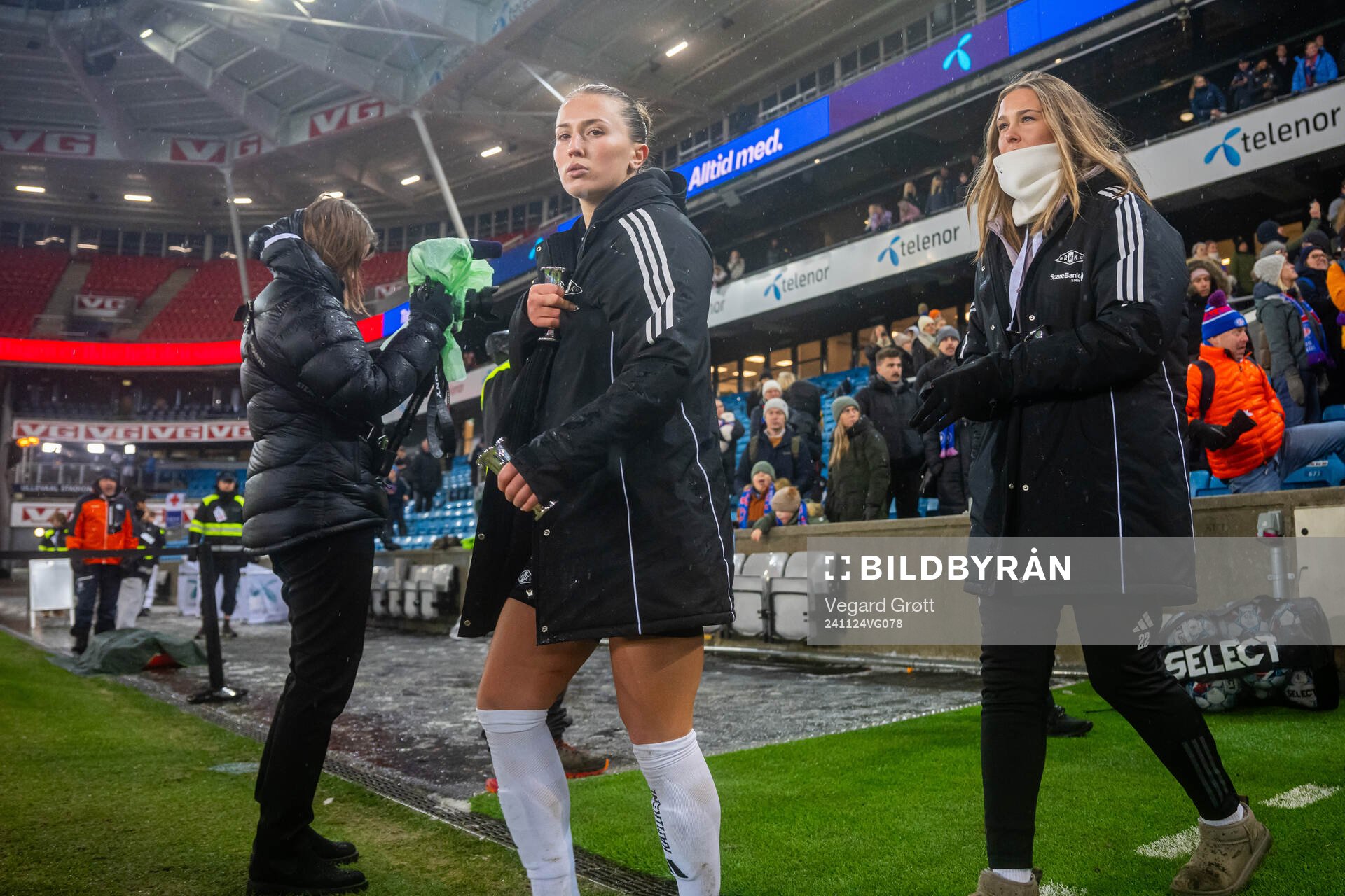 Matilde Alsaker Rogde and Cille Nilsen of Rosenborg