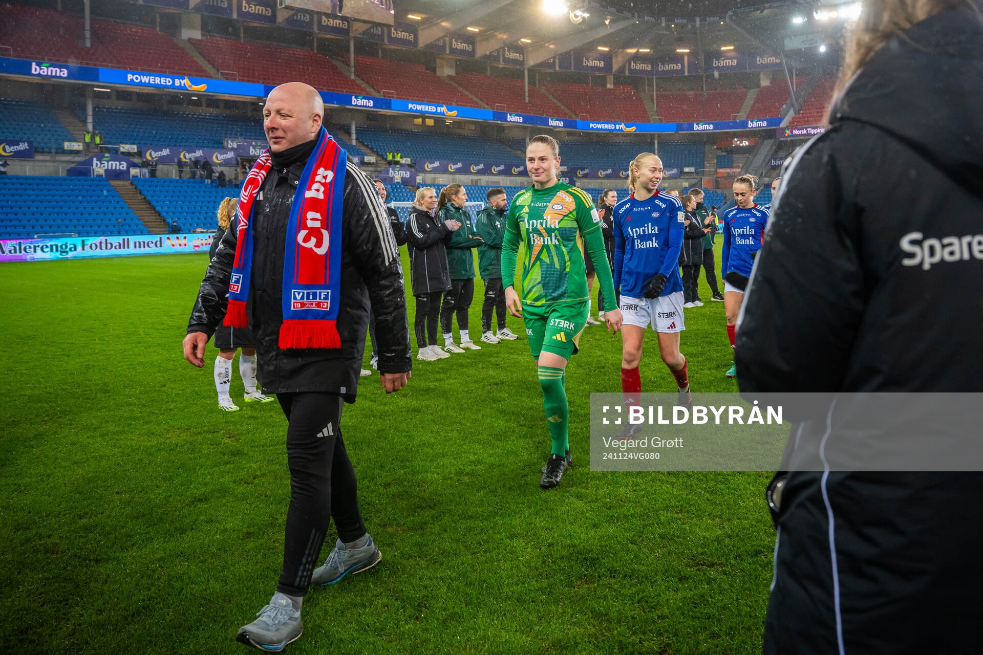 Nils Lexerød, head coach of Vålerenga, and goalkeeper