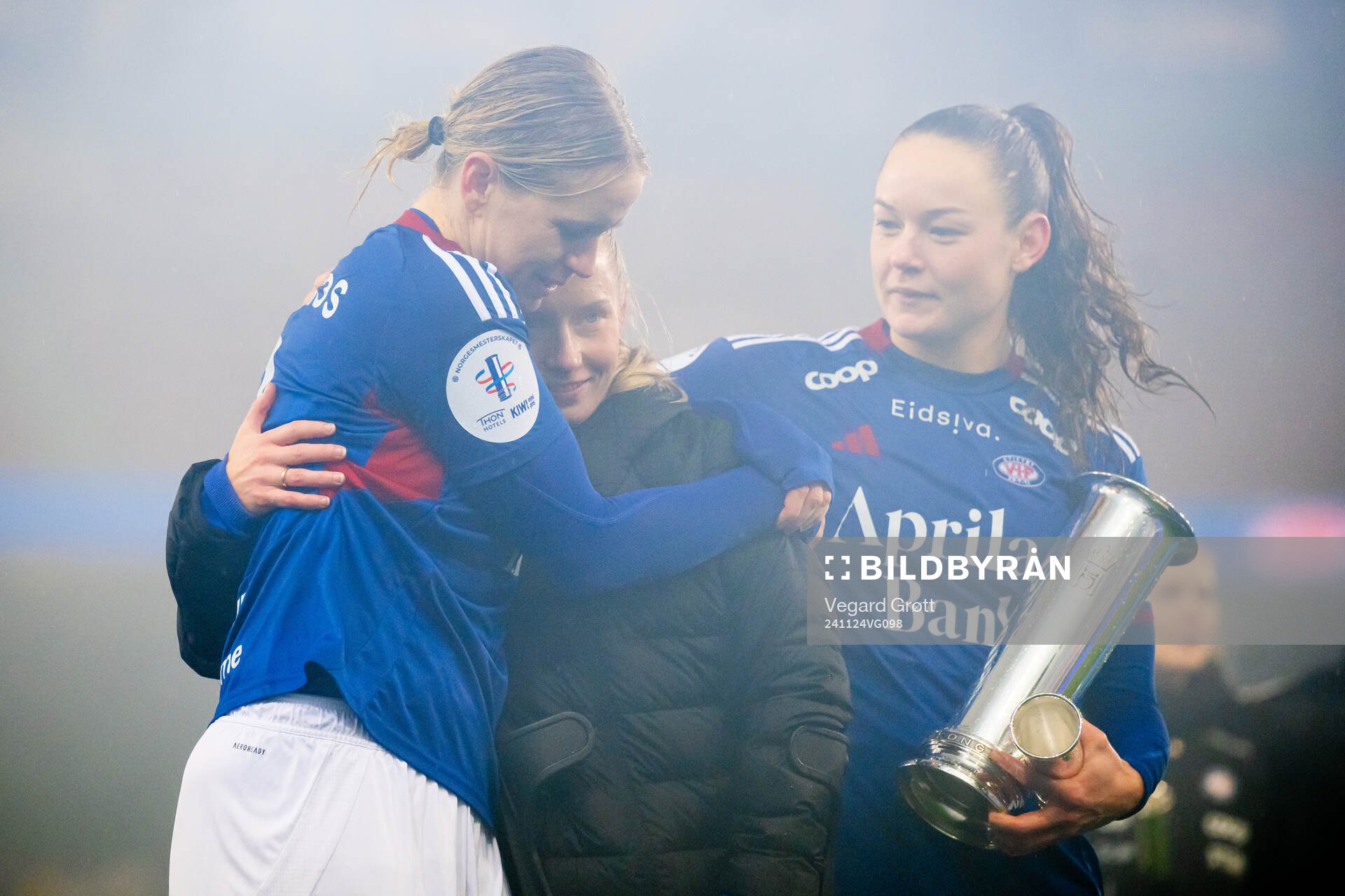 Elise Hove Thorsnes, Thea Bjelde and Janni Bøgild Thomsen