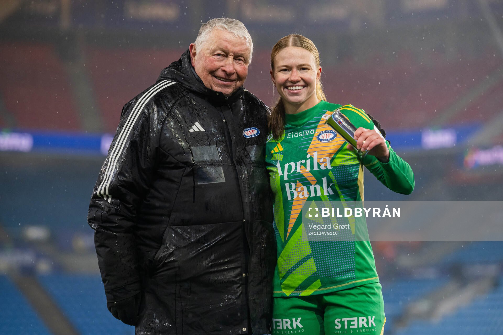 Goalkeeper Jalen Justine Tompkins of Vålerenga