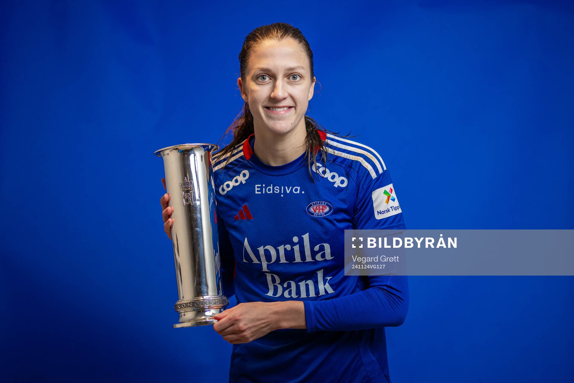 Emma Stølen Godø of Vålerenga poses for a portrait with