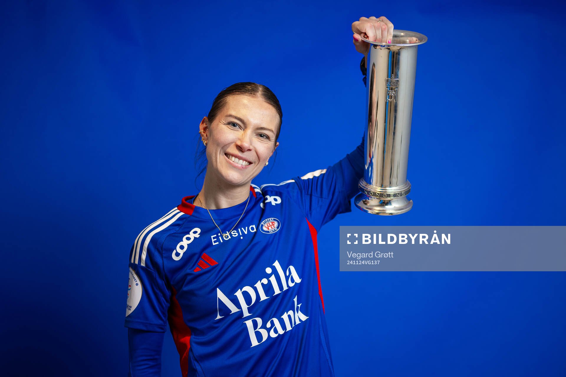 Mimmi Löfwenius Veum of Vålerenga poses for a portrait