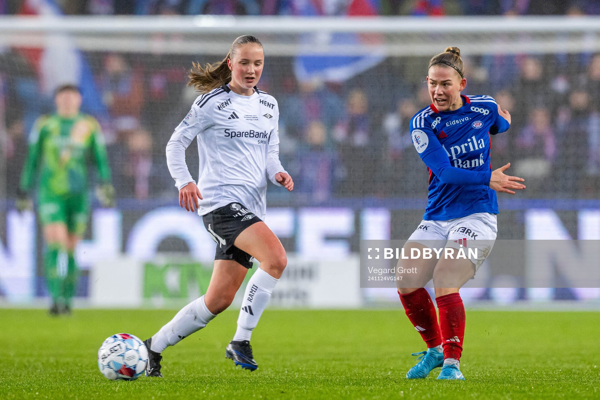 Karna Sæther Sødahl of Rosenborg and Sædis Run