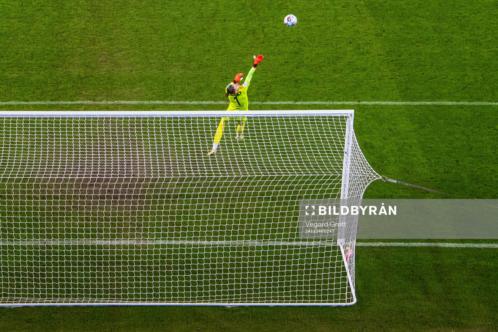 Goalkeeper Rugile Rulyte of Rosenborg