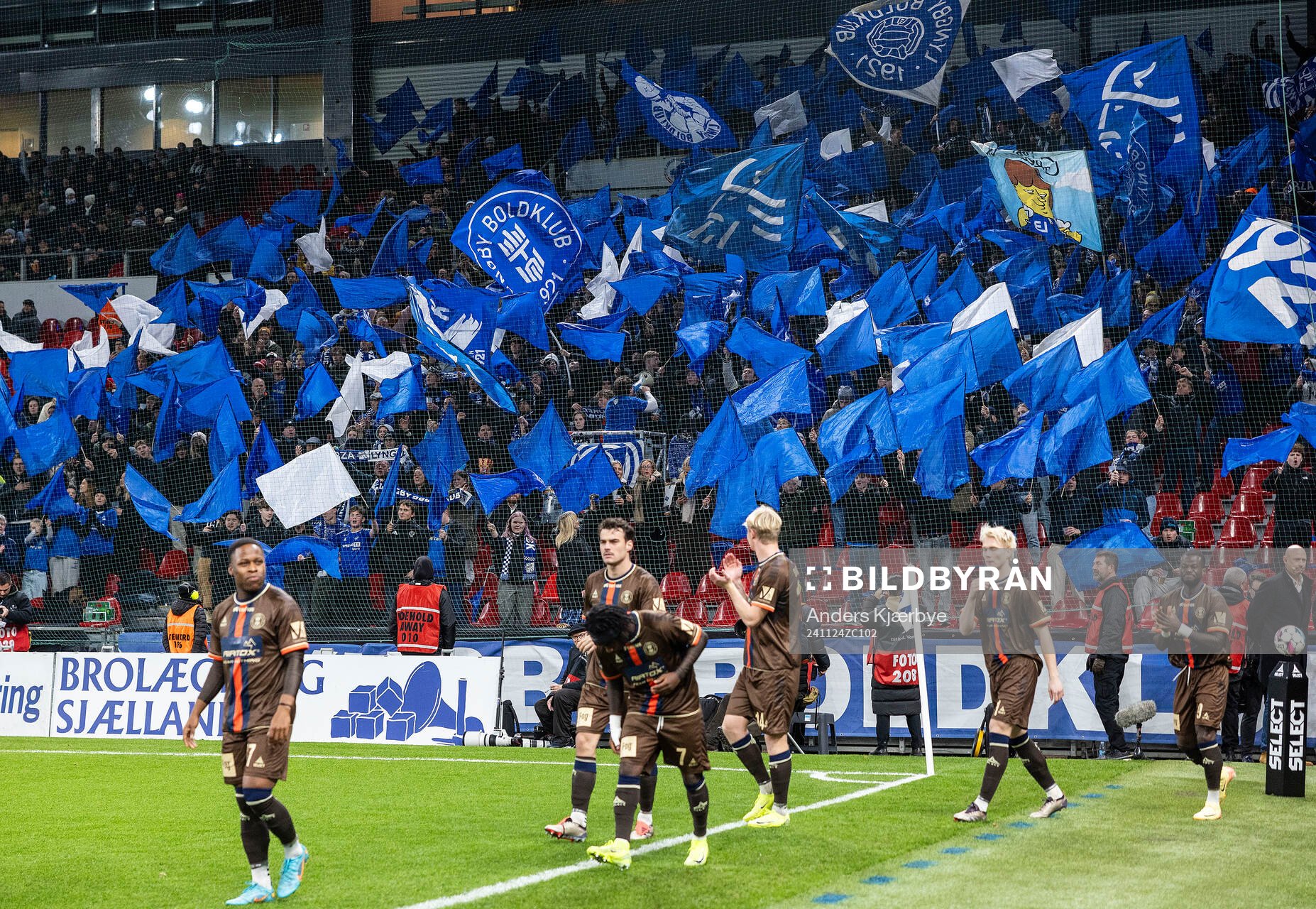 24.11.2024 - 3F Superliga at Parken Stadium in Copenhagen -