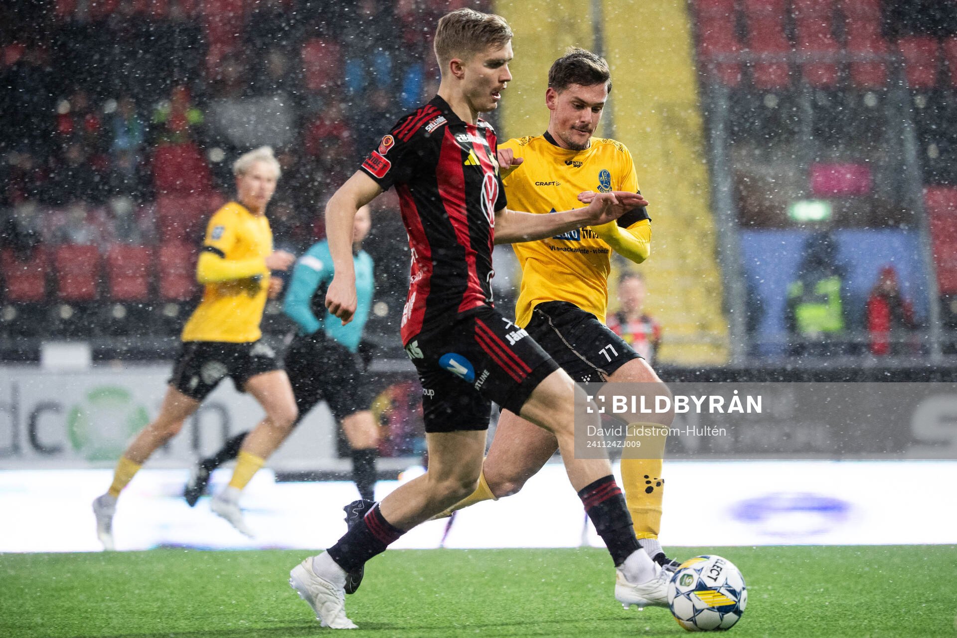 Östersunds Jakob Hedenquist och Lunds BKs Sebastian Tipura