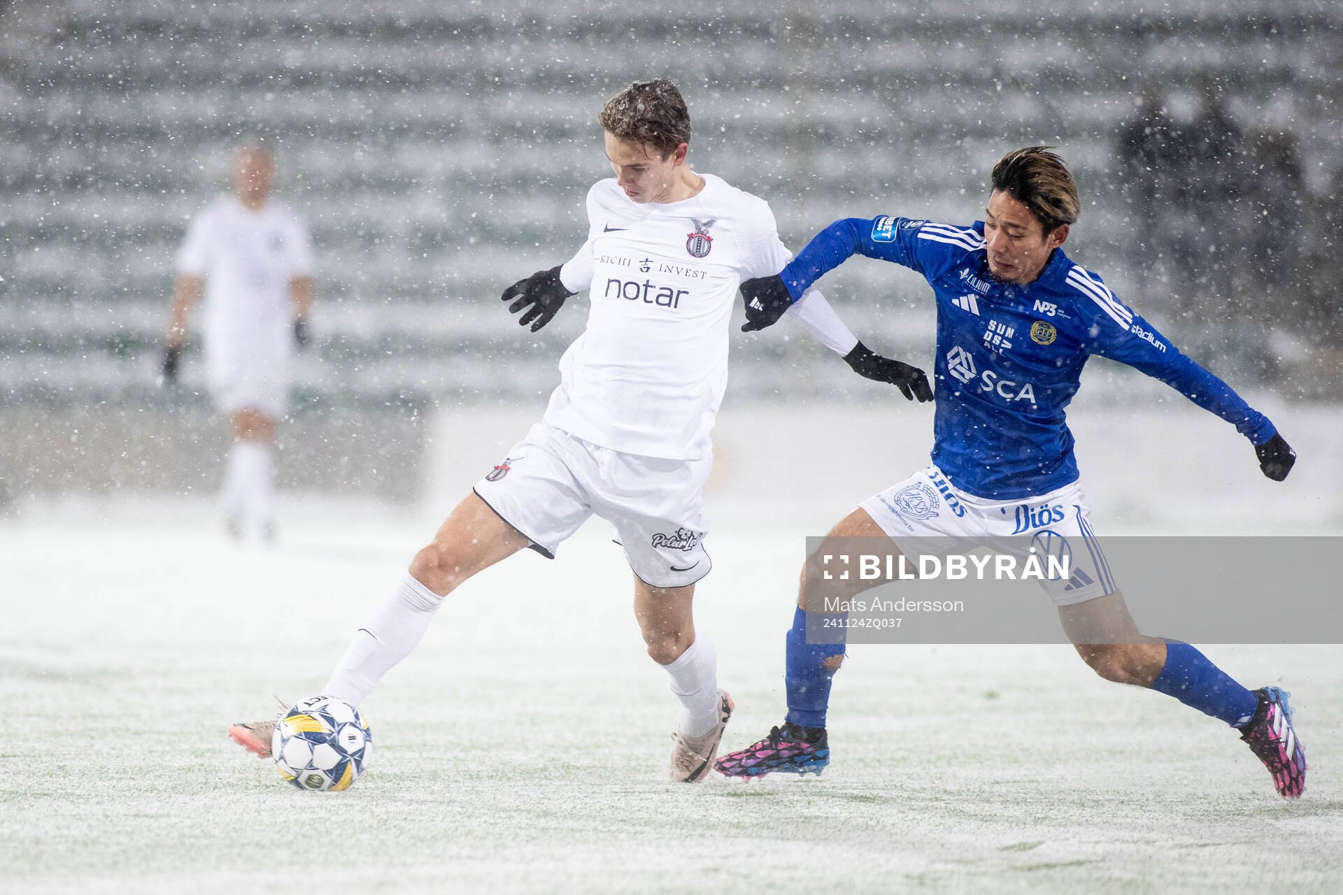 FC Stockholms Anders Hellblom och GIF Sundsvalls Taiki