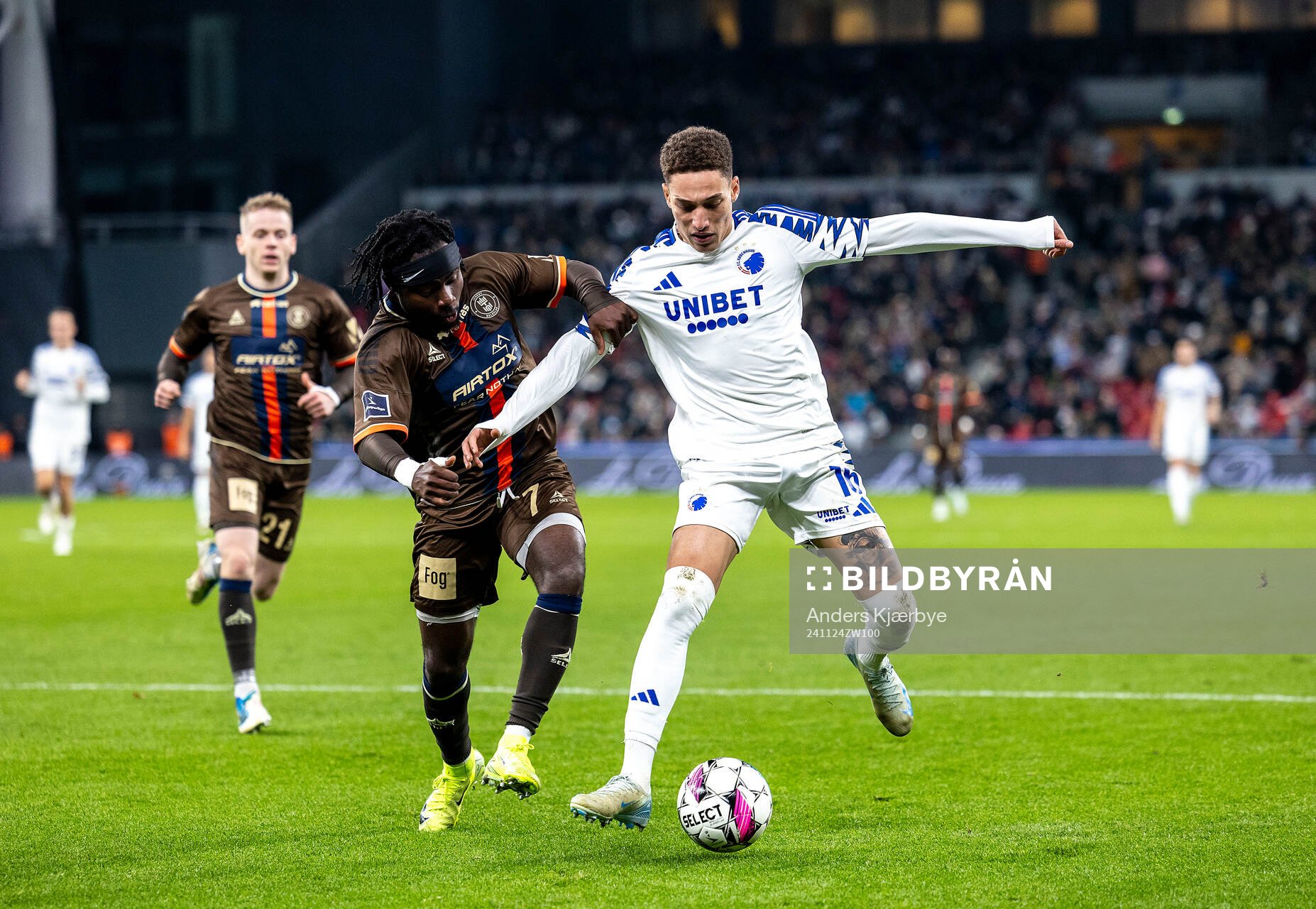 24.11.2024 - 3F Superliga at Parken Stadium in Copenhagen -