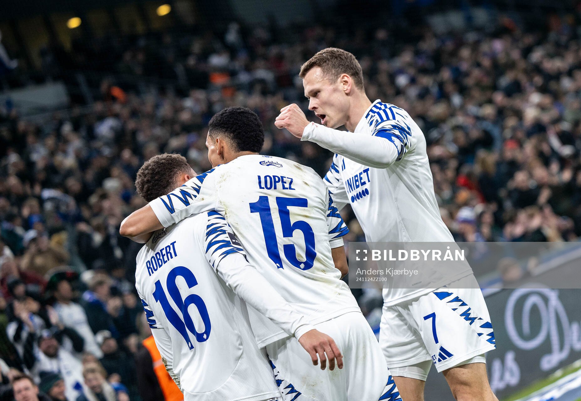 24.11.2024 - 3F Superliga at Parken Stadium in Copenhagen -