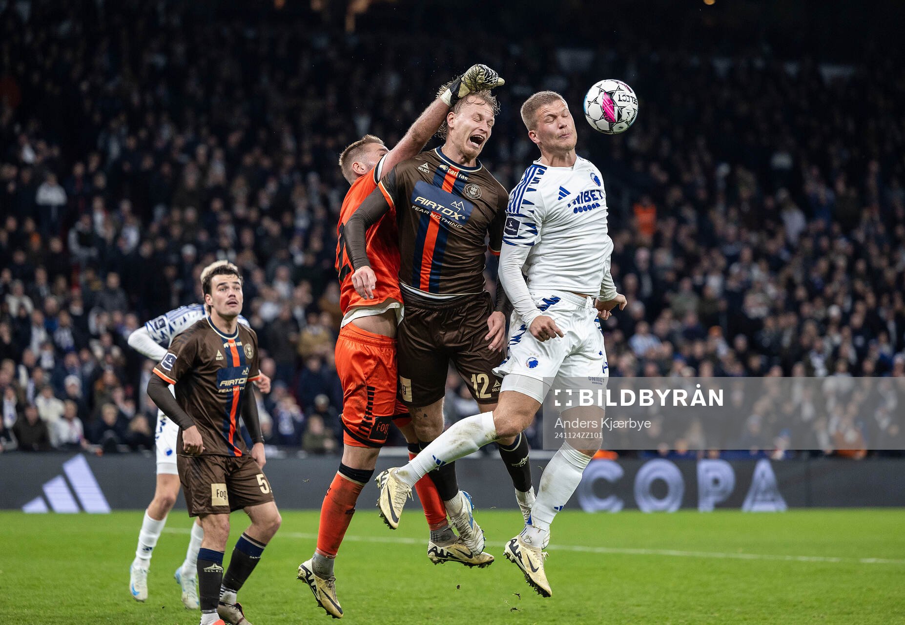 24.11.2024 - 3F Superliga at Parken Stadium in Copenhagen -