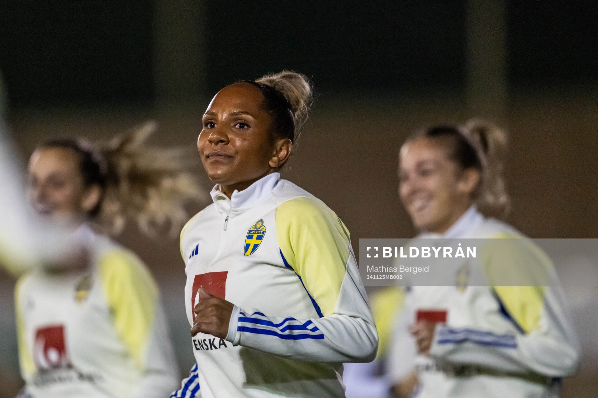 Madelen Janogy of the Swedish women's national football team