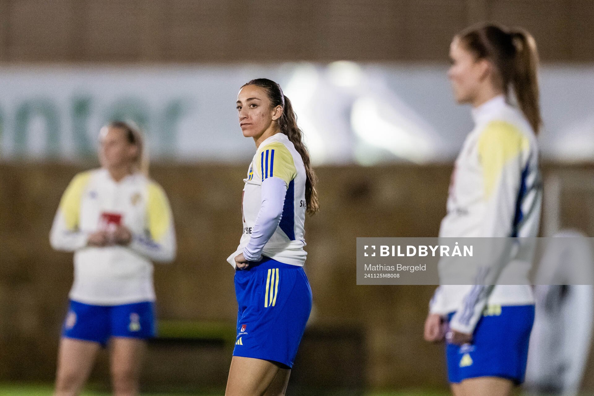 Rusul Rosa Kafaji of the Swedish women's national football